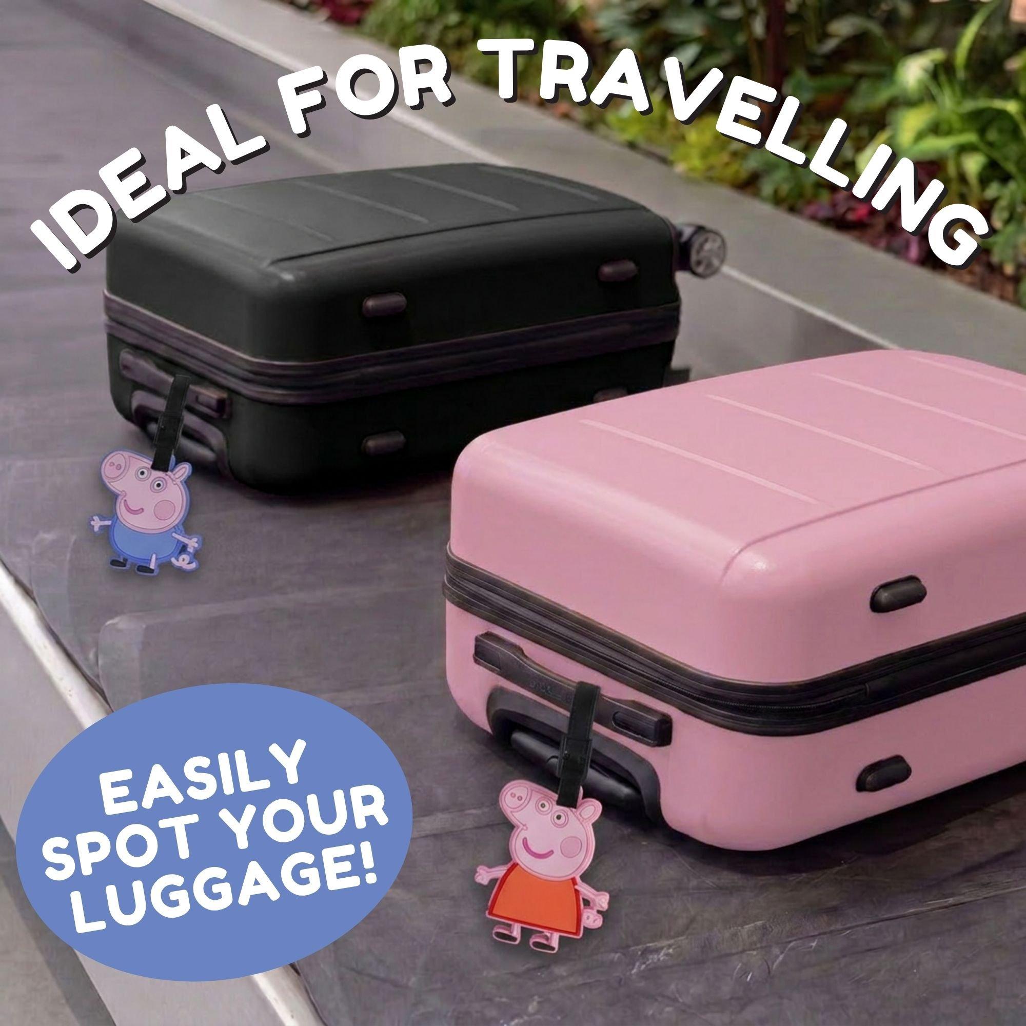 Pink - Peppa Pig - Peppa Pig Luggage Tags 2 Pack - 2