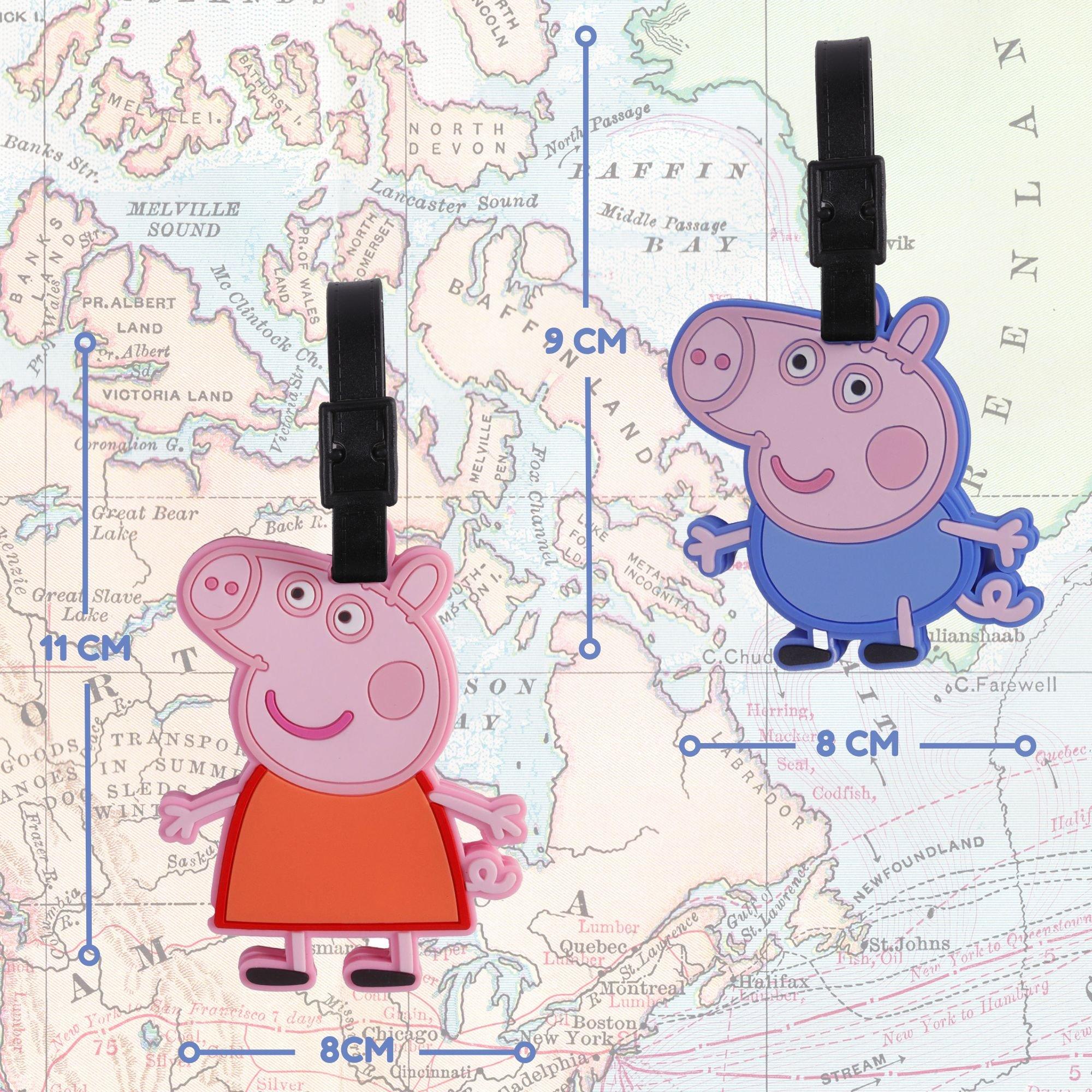 Pink - Peppa Pig - Peppa Pig Luggage Tags 2 Pack - 5