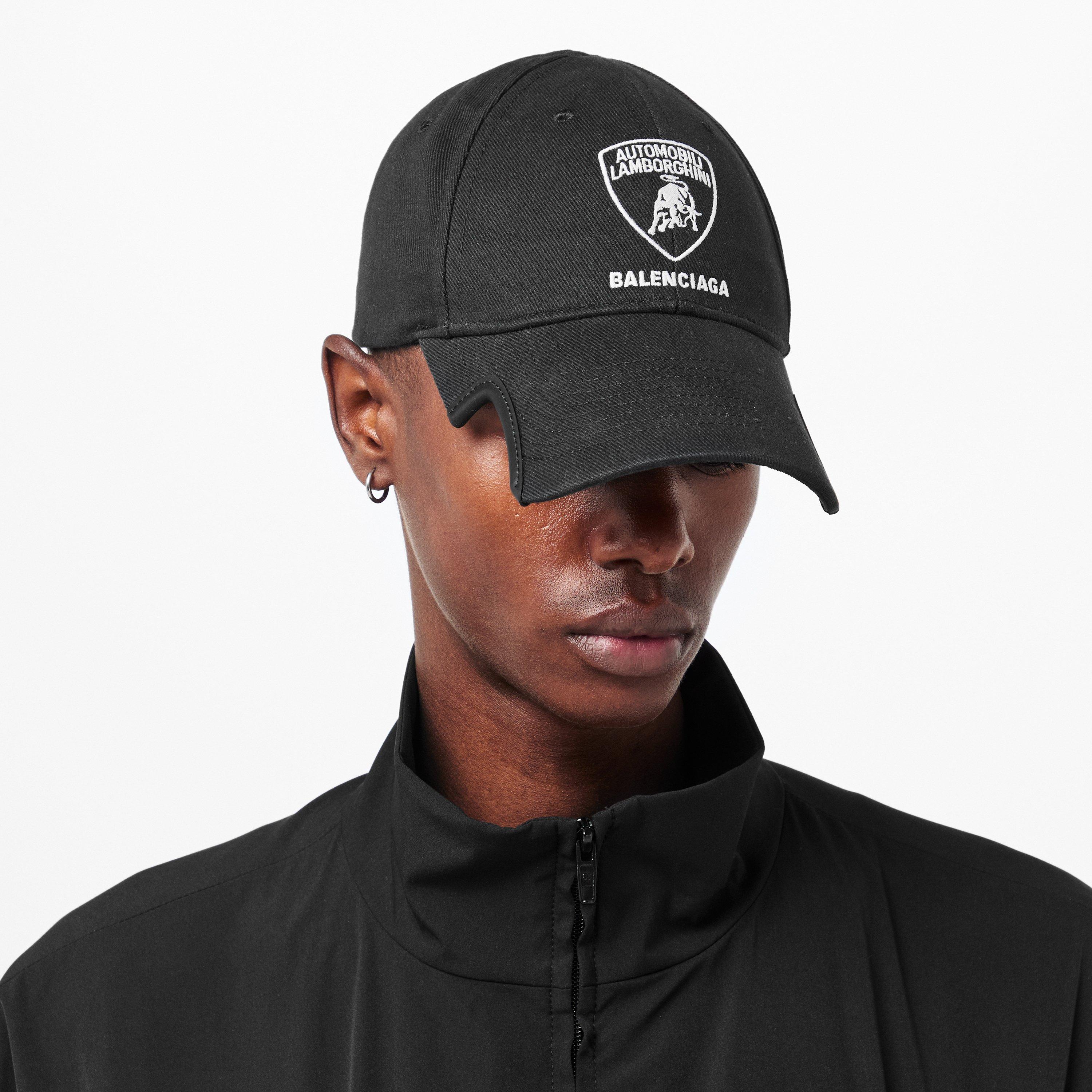 Black - Balenciaga - Men's Baseball Cap - 3