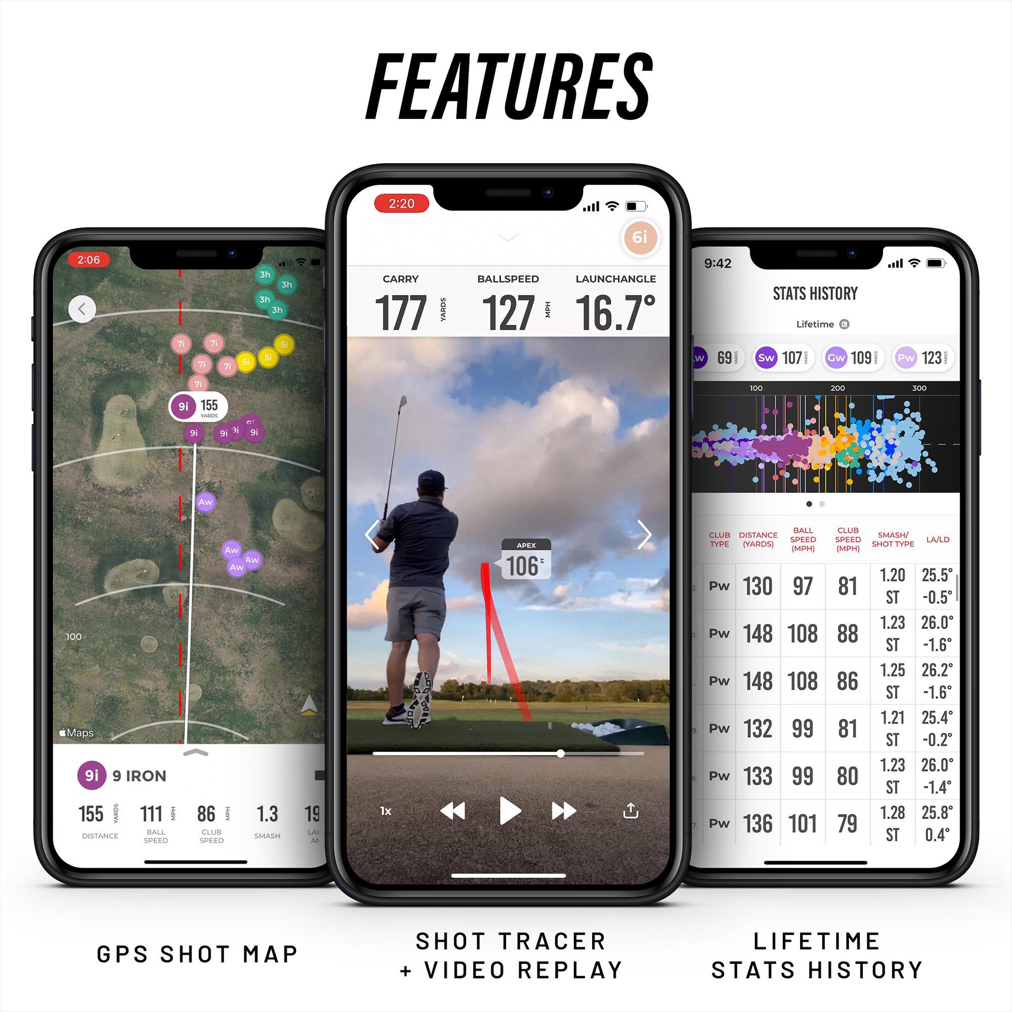 Black And Red - Rapsodo - Rapsodo Mobile Launch Monitor - 2