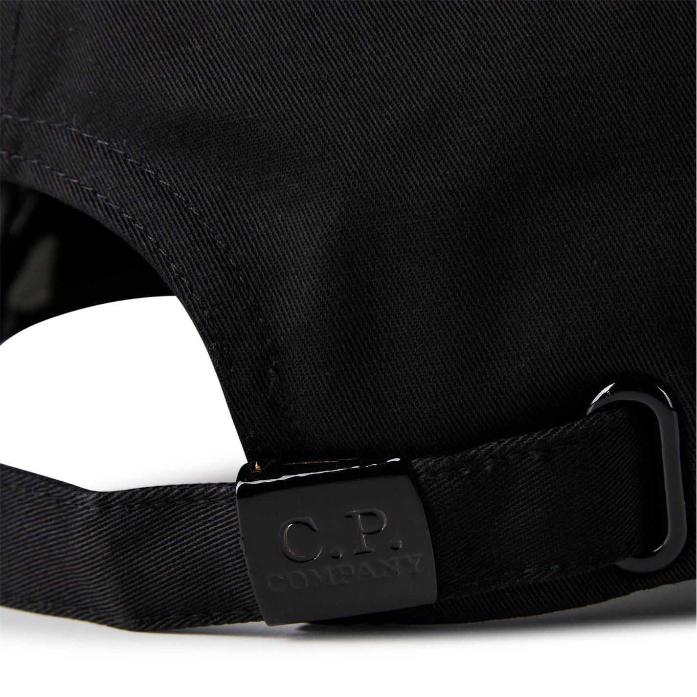 Black 999 - CP Company - Mens Baseball Cap - 7