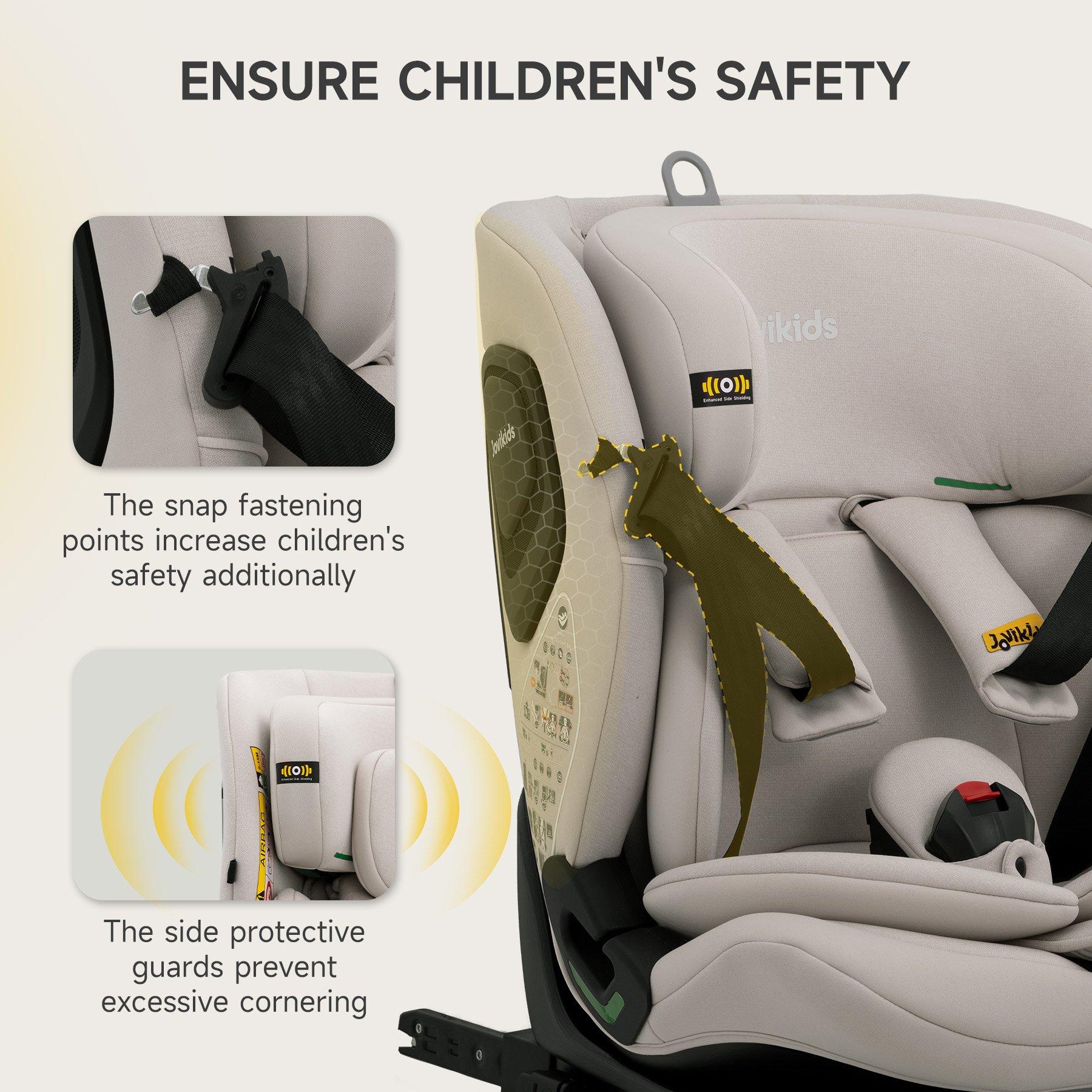 Milkstone - JoviKids - JoviKids Cici TT Car Seat - Milkstone - 11