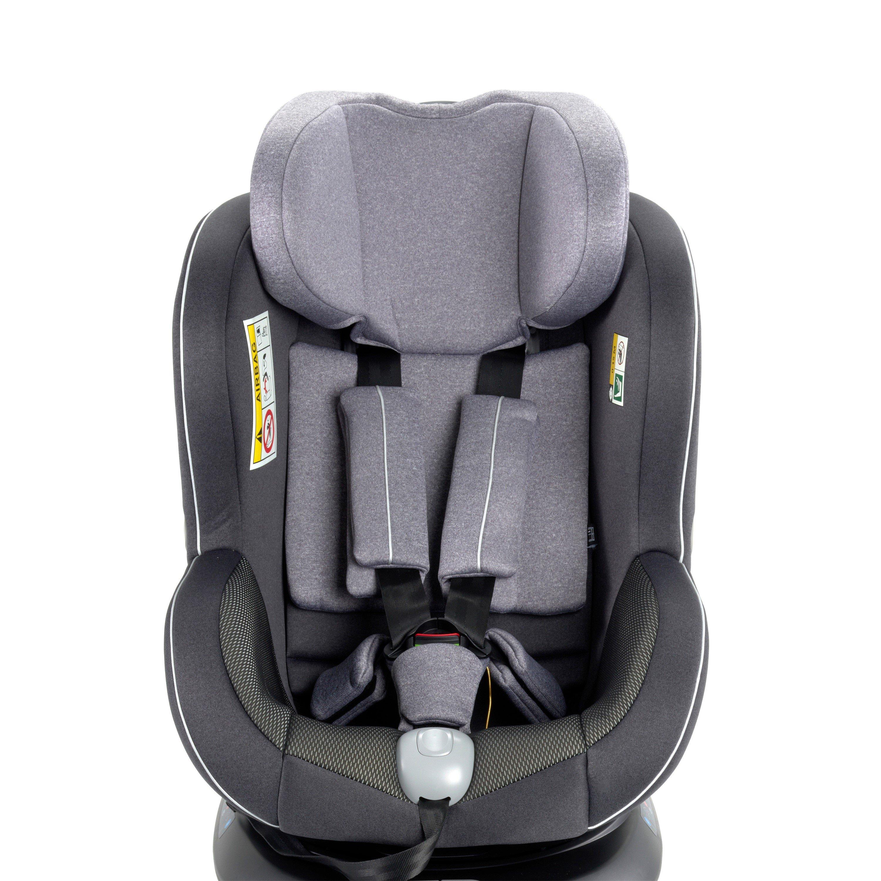 Grey - Babymore - Kola 360° Rotating i-Size 40-105cm Car Seat - 5