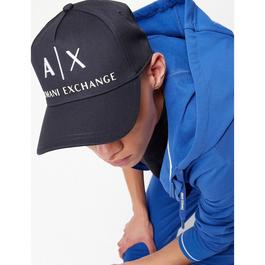 Armani Exchange Corp Logo Baseball Cap