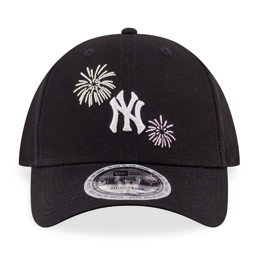 Black - New Era - 9FORTY New York Yankees Fireworks Cap - 2