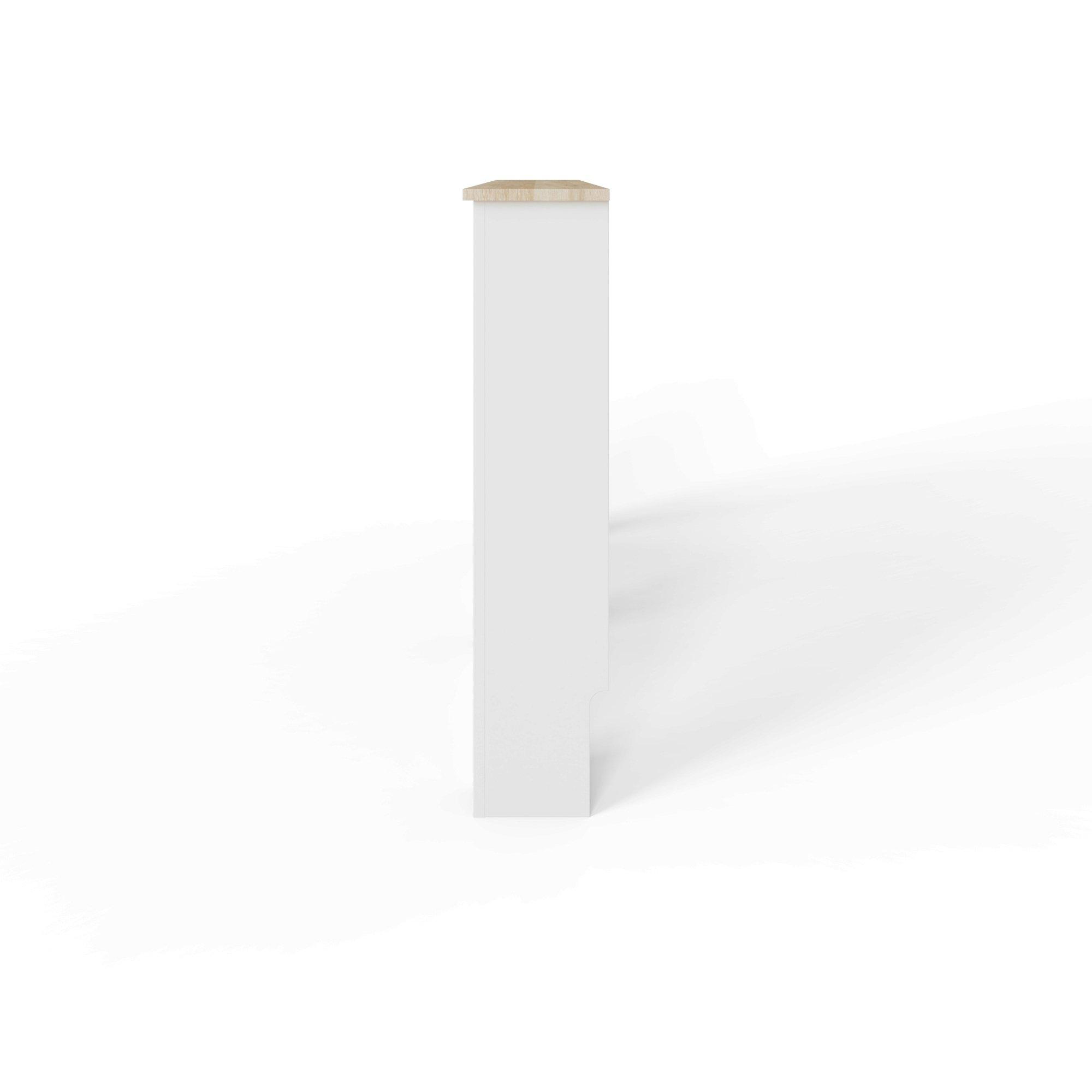 White - GFW - Longslow Radiator Cover Large Grey - 5