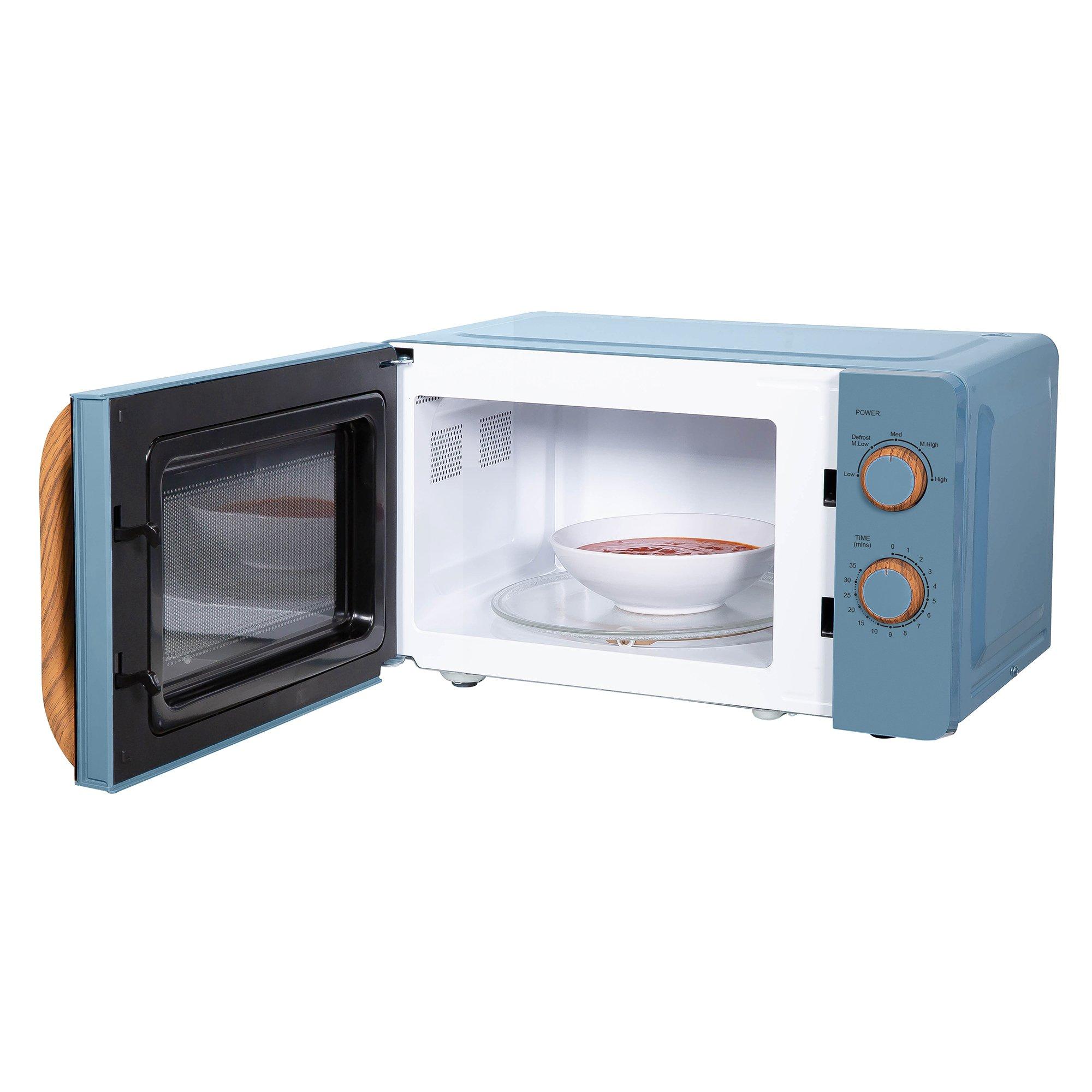 Blue - Russell Hobbs - Russell Hobbs RHMM713BL-N Scandi Compact Microwave - 8
