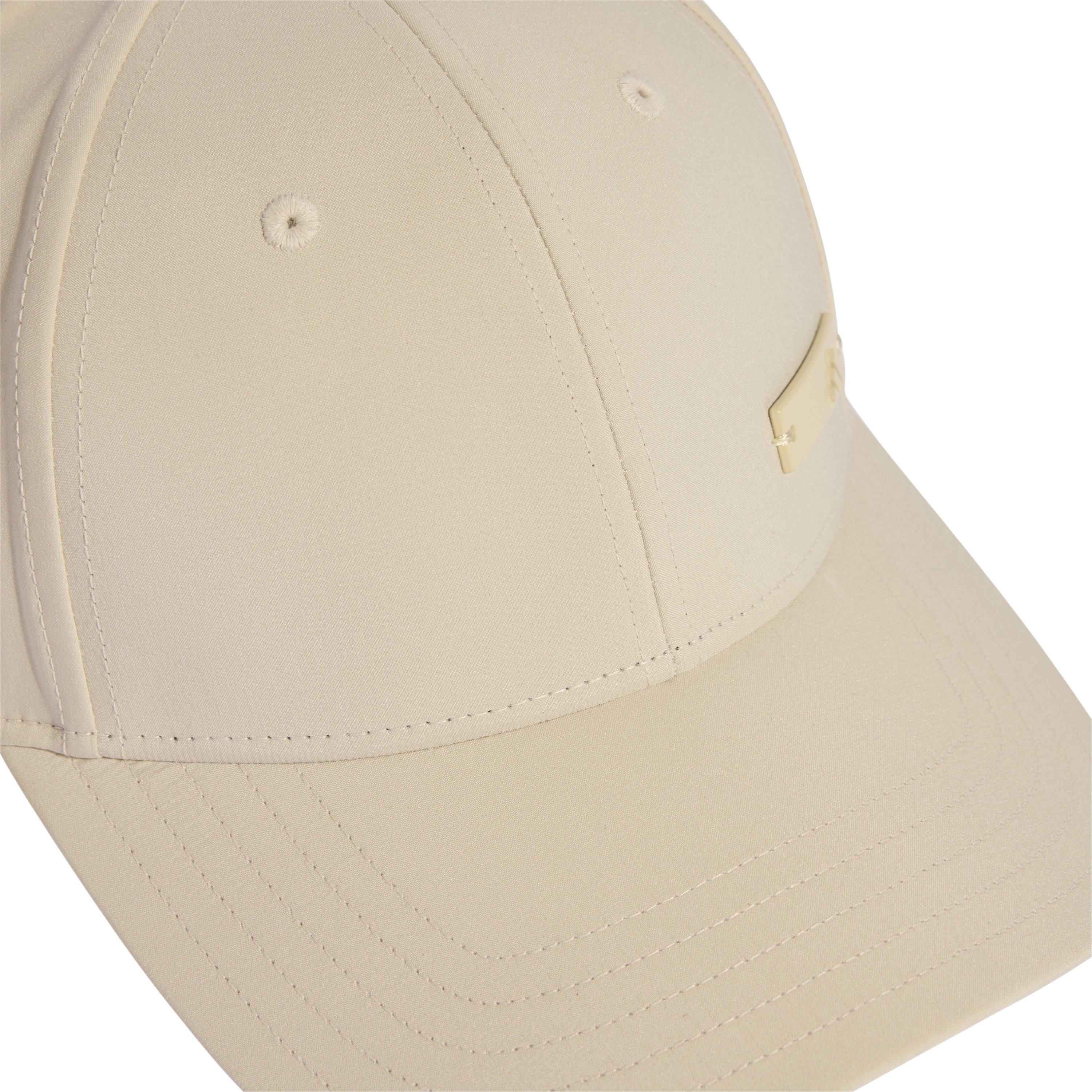 Beige - adidas - Metal Badge Baseball Cap - 3