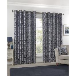Emma Barclay Eden - Lined Eyelet Jacquard Curtains