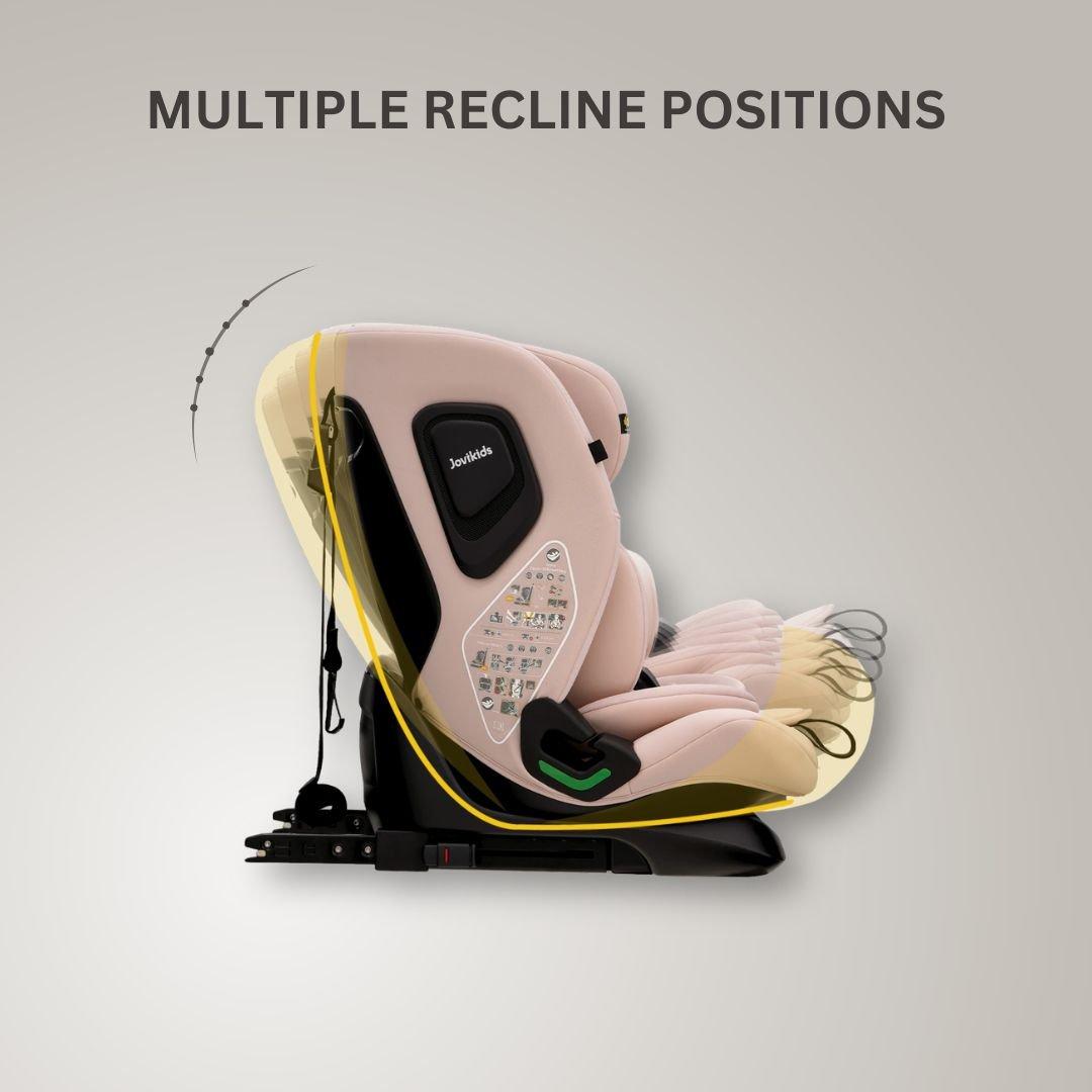 Rosewood - JoviKids - JoviKids Cici TT Car Seat - Rosewood - 4