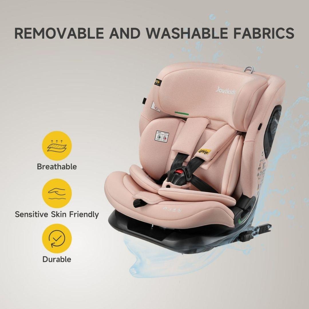 Rosewood - JoviKids - JoviKids Cici TT Car Seat - Rosewood - 6