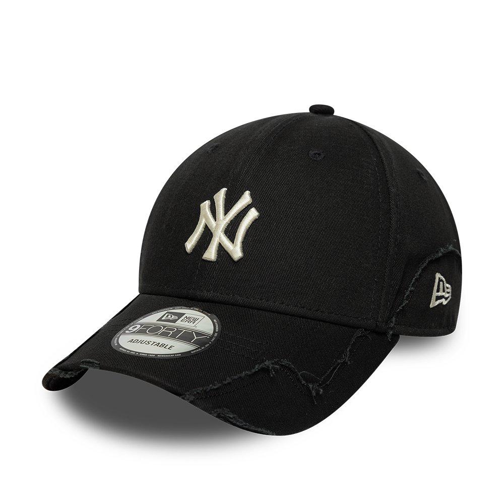 NY Black - New Era - 9FORTY Stitched Cap - 1