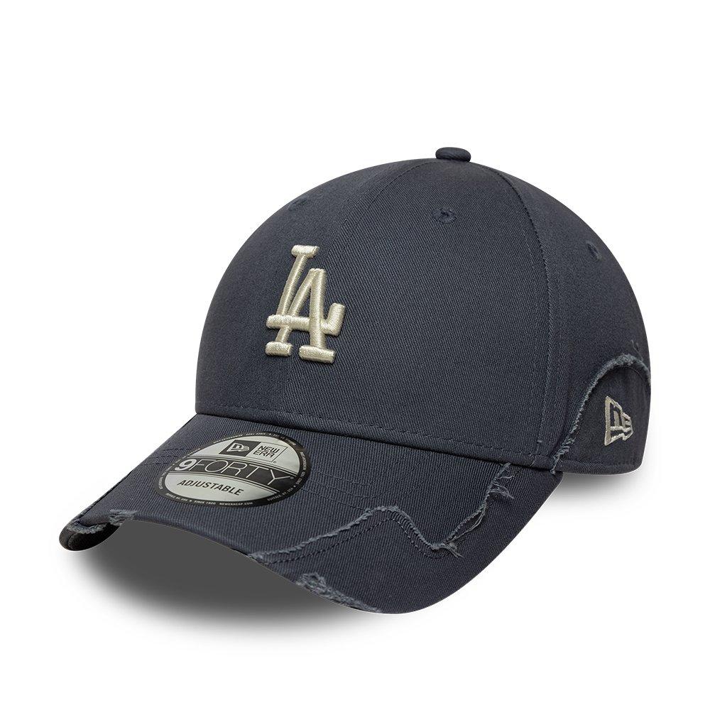 LA Grey - New Era - 9FORTY Distressed Adjustable Cap - 1
