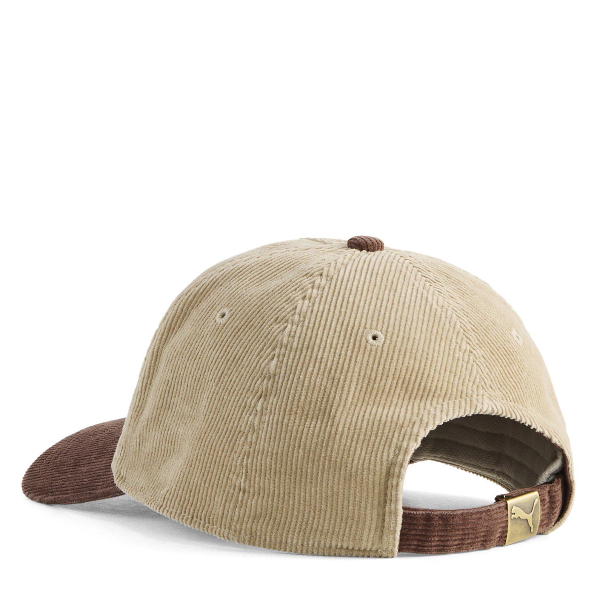 Chestnut Brown - Puma - Men's Cat Corduroy Baseball Cap - 2