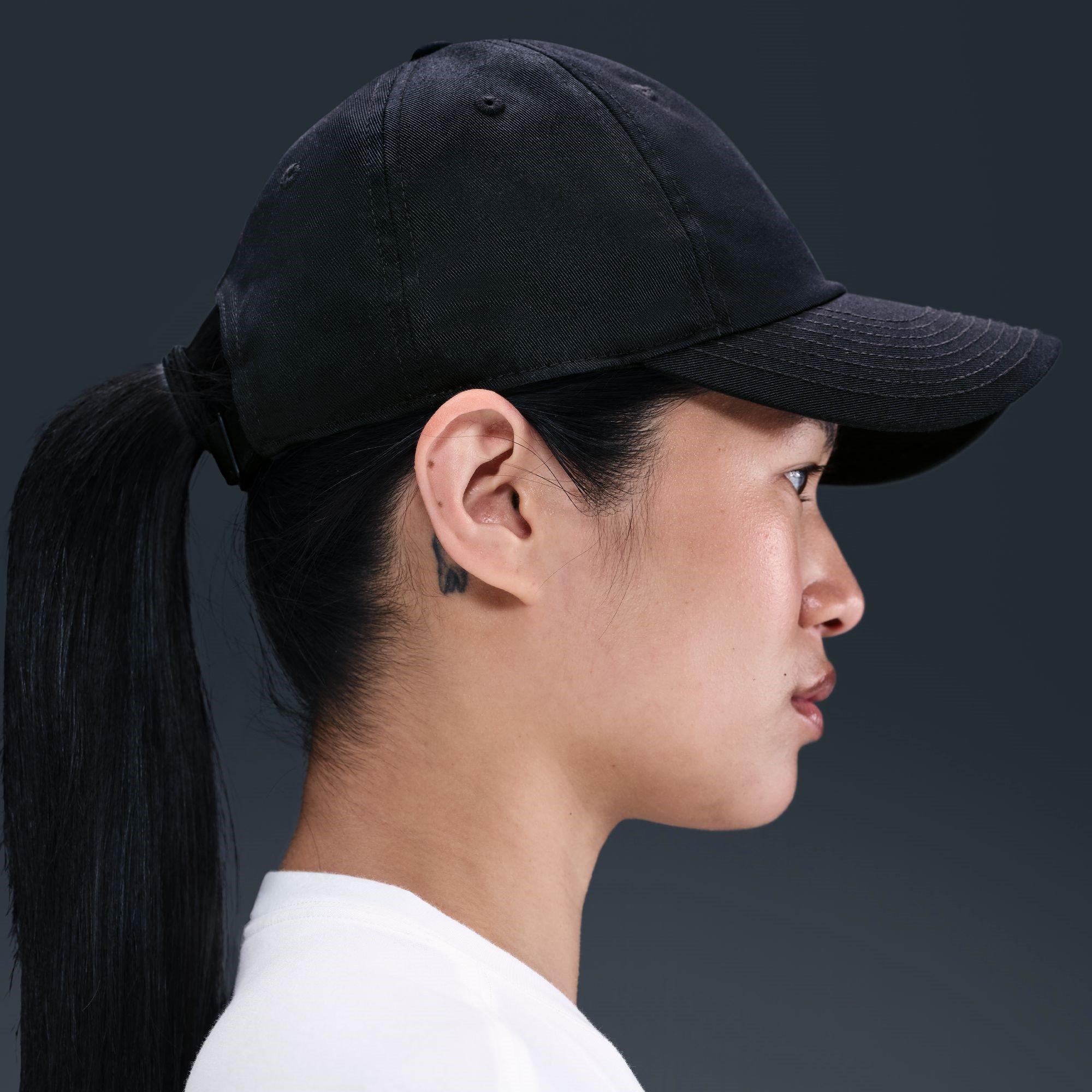 Black/Sail - Nike - Club Unstructured Cap - 4