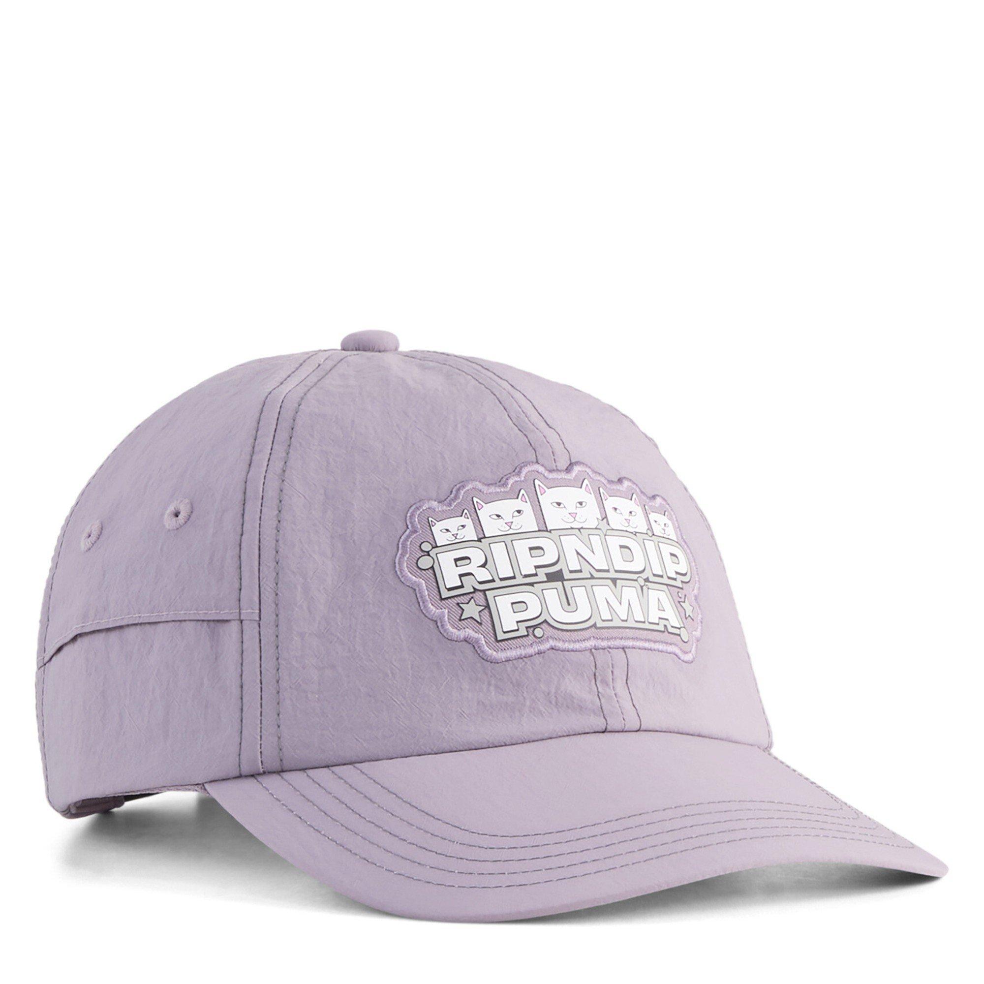 Plum Jam - Puma - Men's X Ripndip Dad Baseball Cap - 1