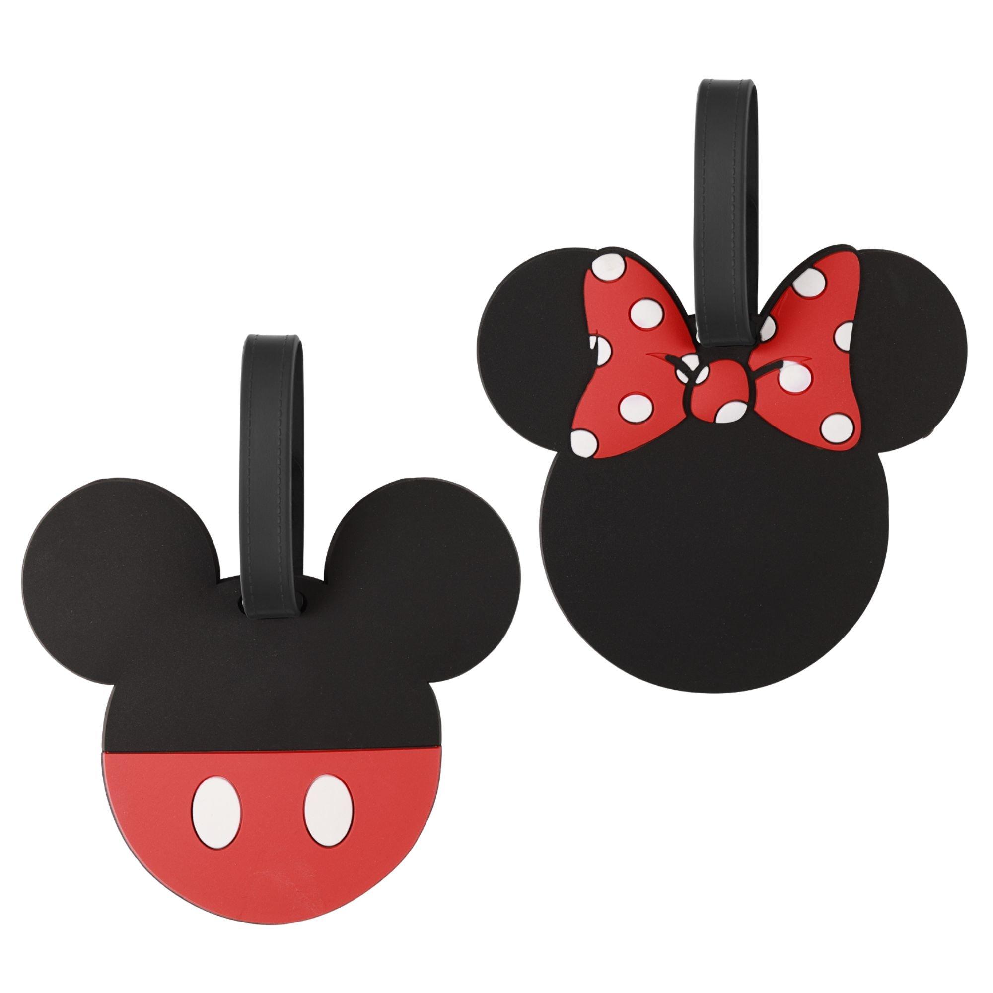 Mickey Mouse Mickey & Minnie Luggage Tags 2 Pack