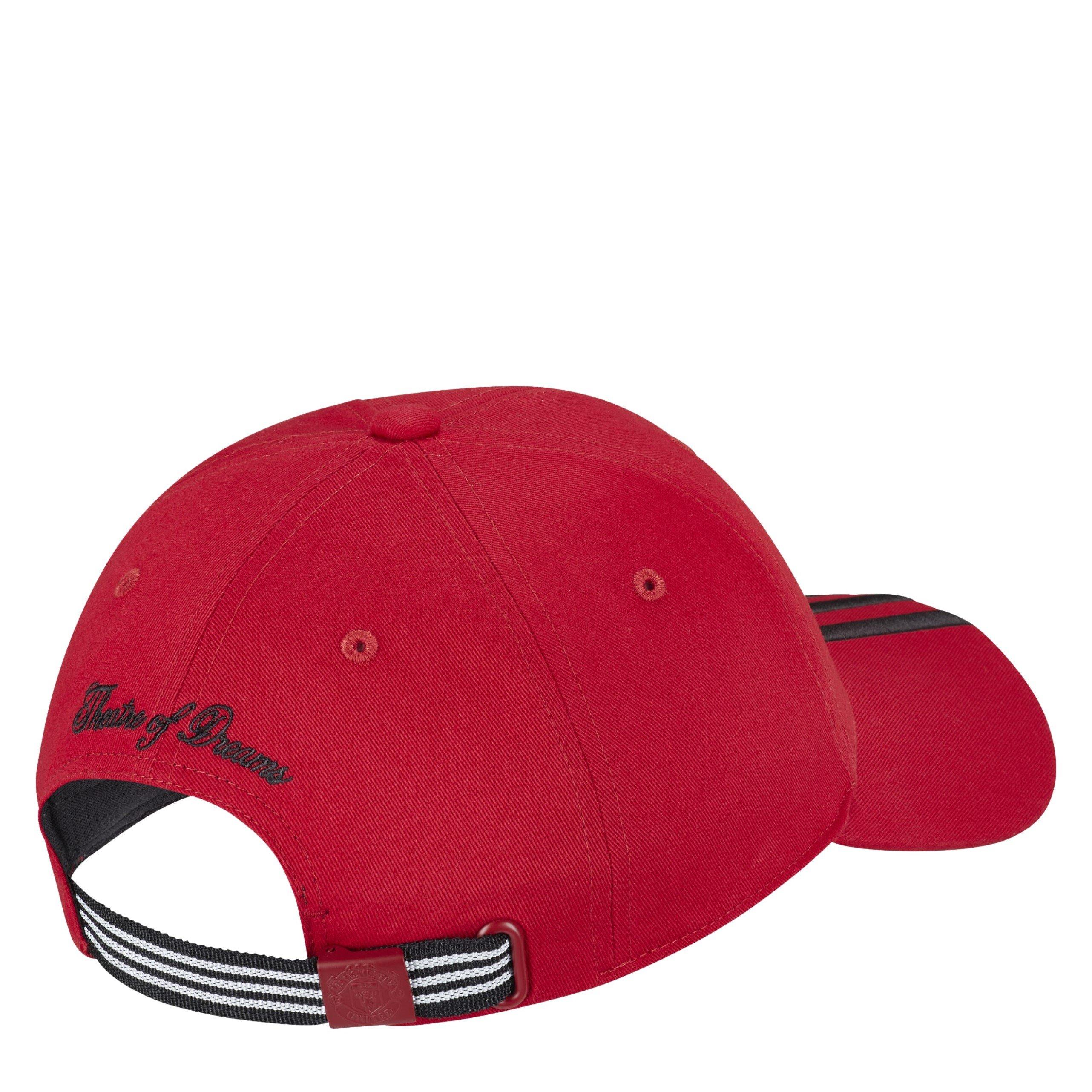 MUFC Red/Blk - adidas - Manchester United Baseball Cap - 2