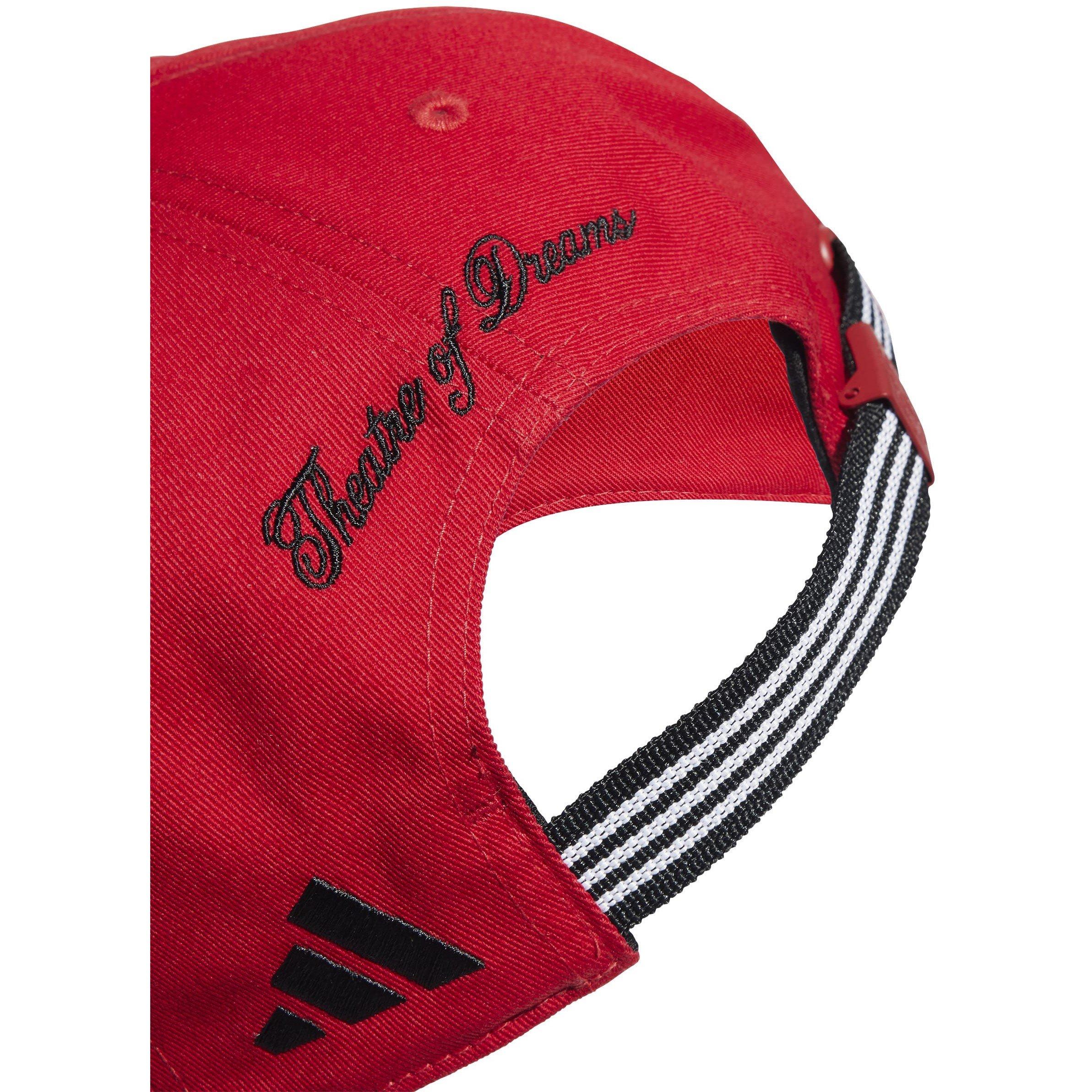 MUFC Red/Blk - adidas - Manchester United Baseball Cap - 4