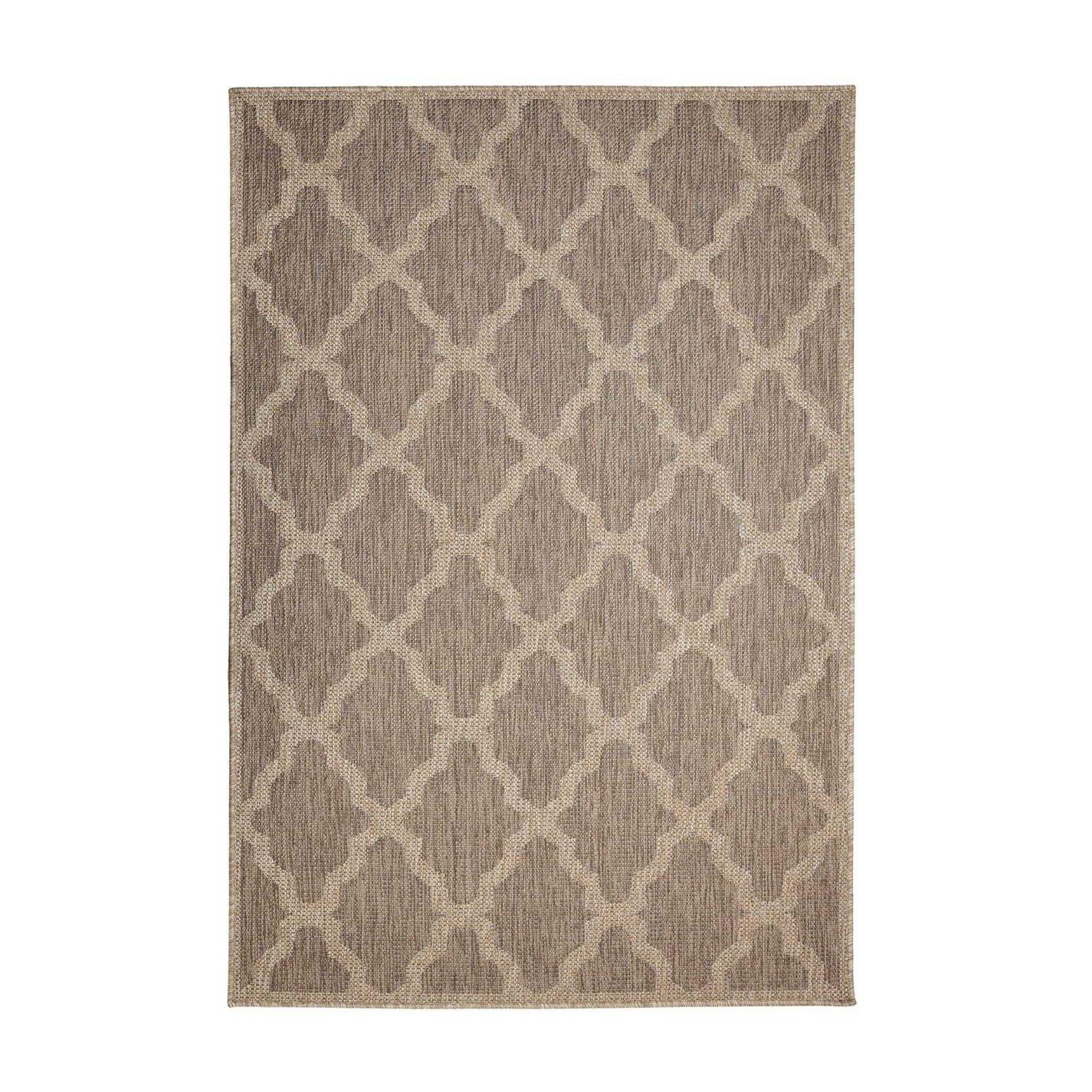 Latte - Homemaker - Trellis Gel Flatweave Rug Latte - 2