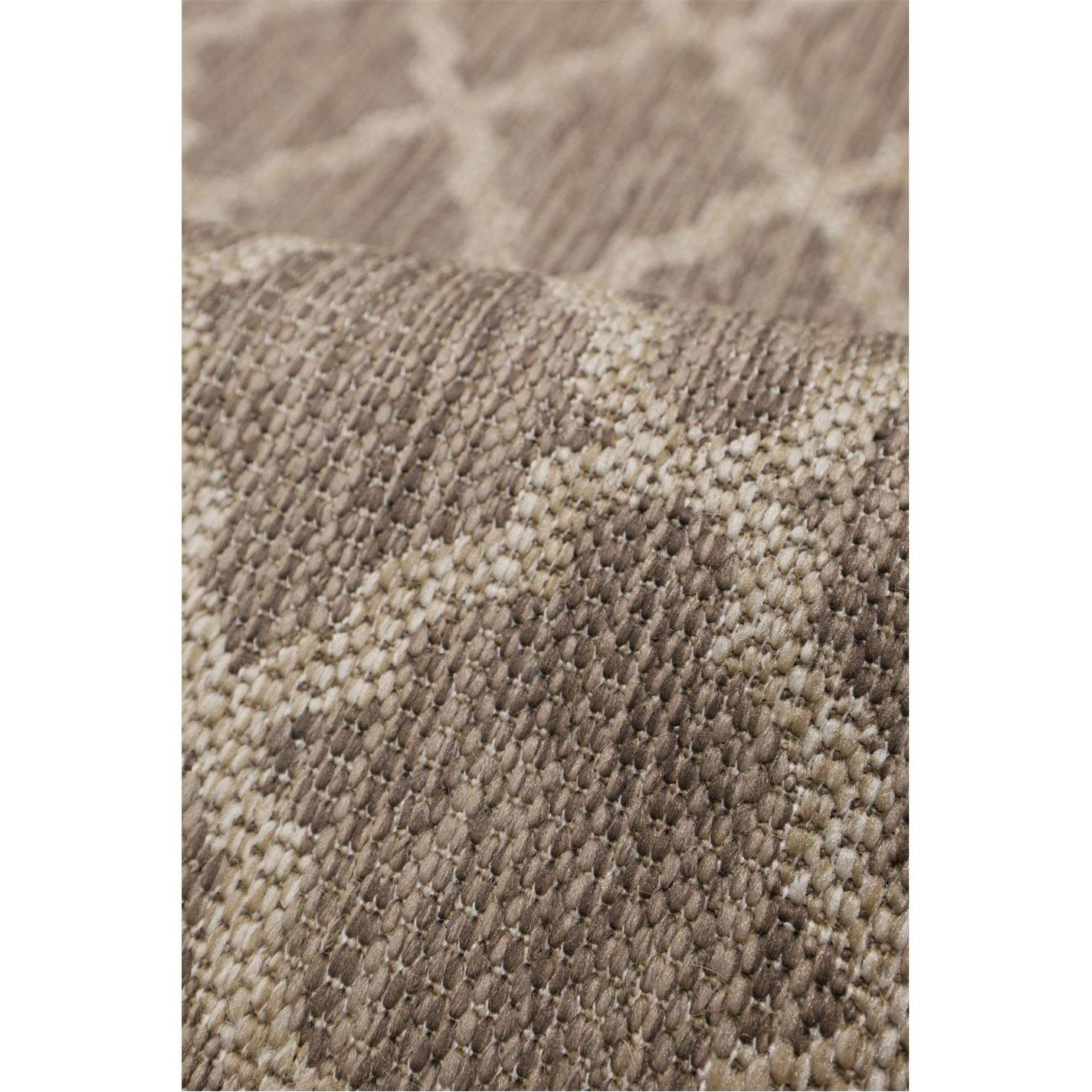 Latte - Homemaker - Trellis Gel Flatweave Rug Latte - 3