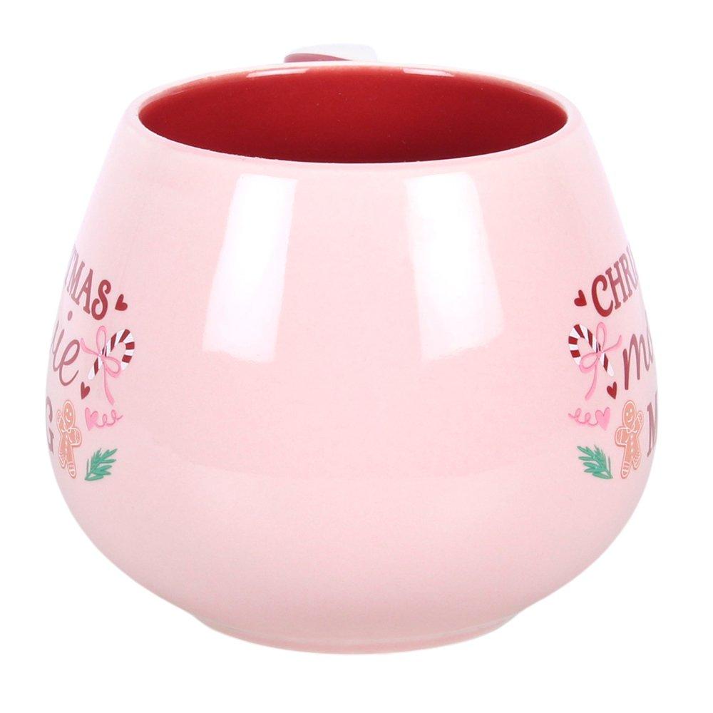 White - Something Different - Pink Christmas Movie Mug - 4
