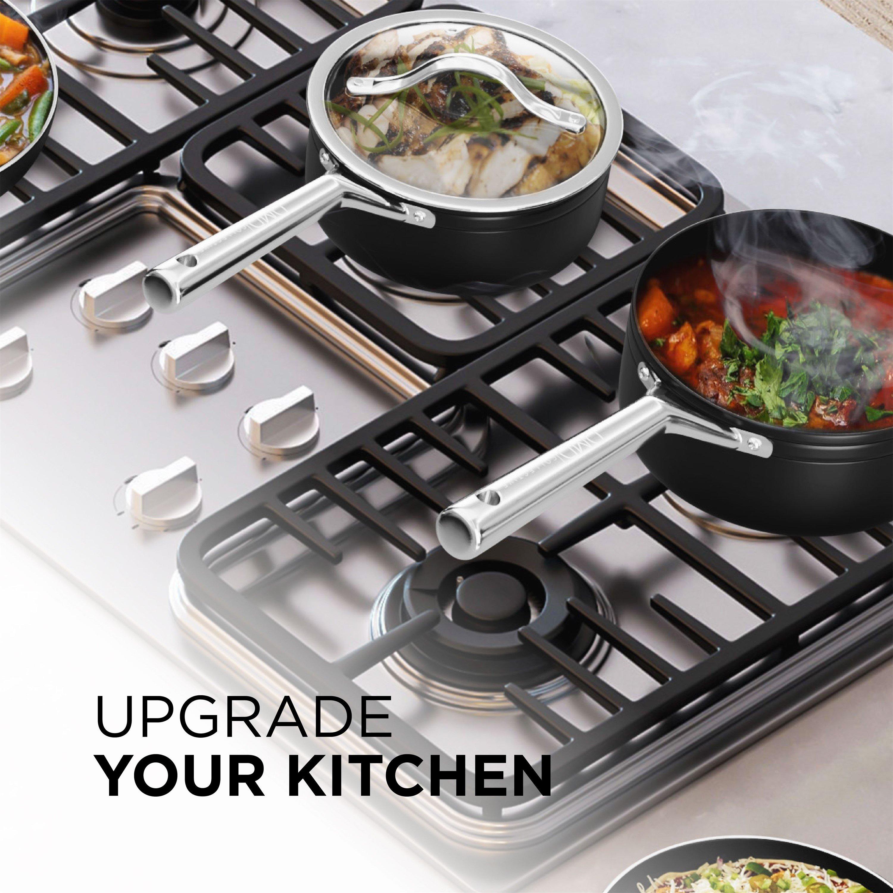 Black - DMD Collective - Vita Deluxe Pan Set - 3 Piece - 5