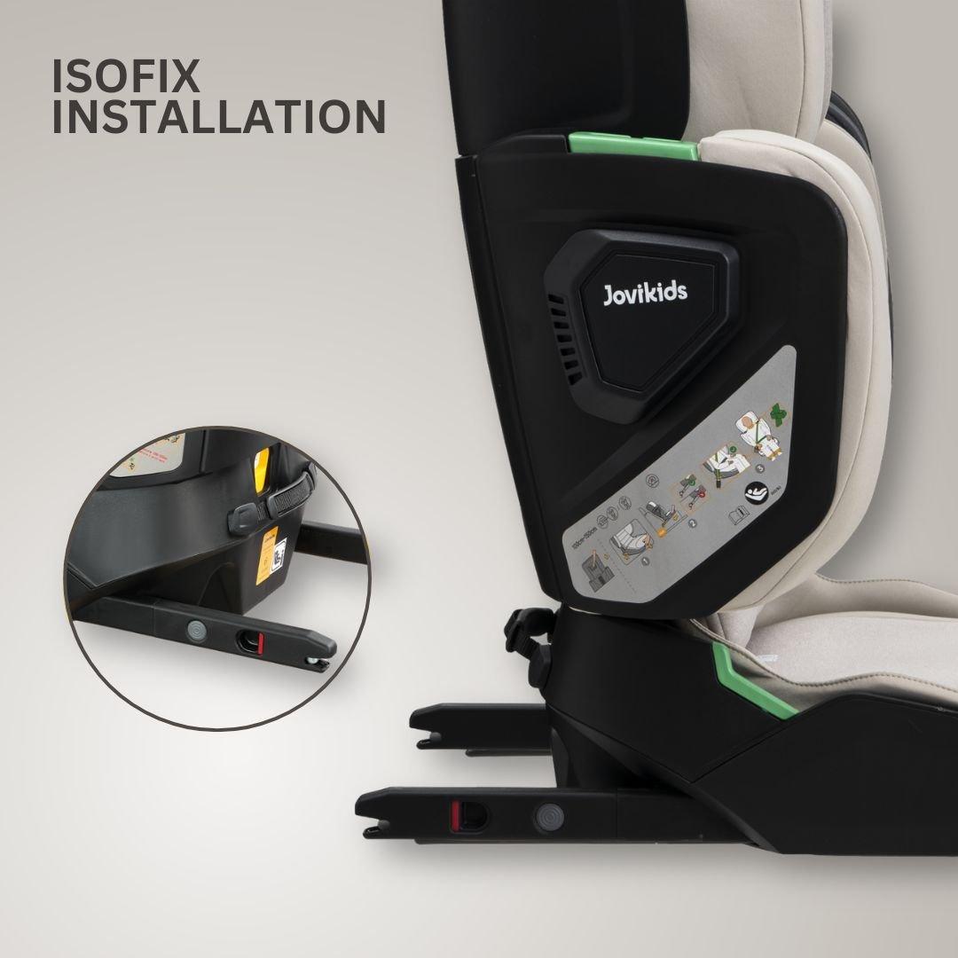Milkstone - JoviKids - JoviKids Rober + Booster Car Seat - Milkstone - 4