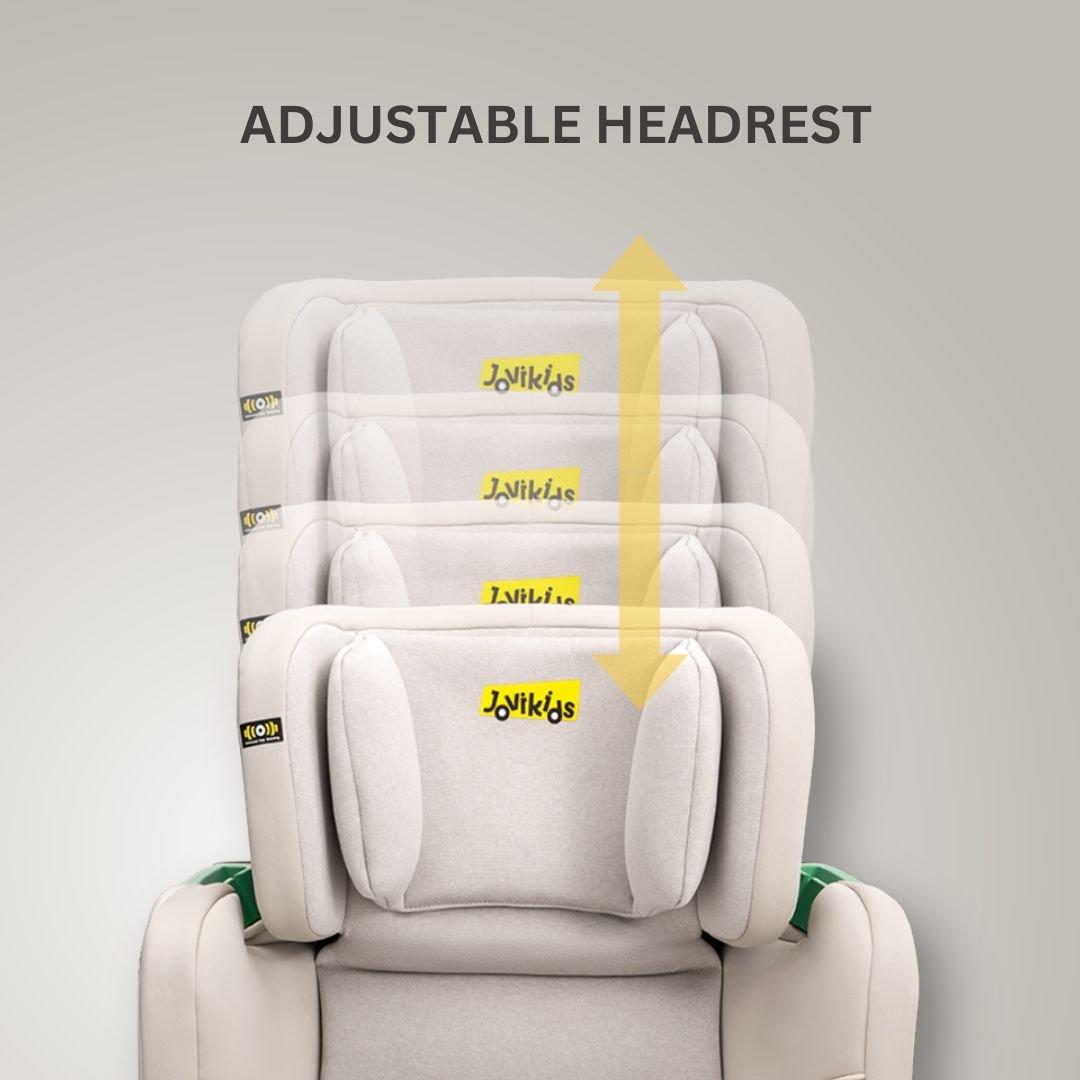 Milkstone - JoviKids - JoviKids Rober + Booster Car Seat - Milkstone - 5