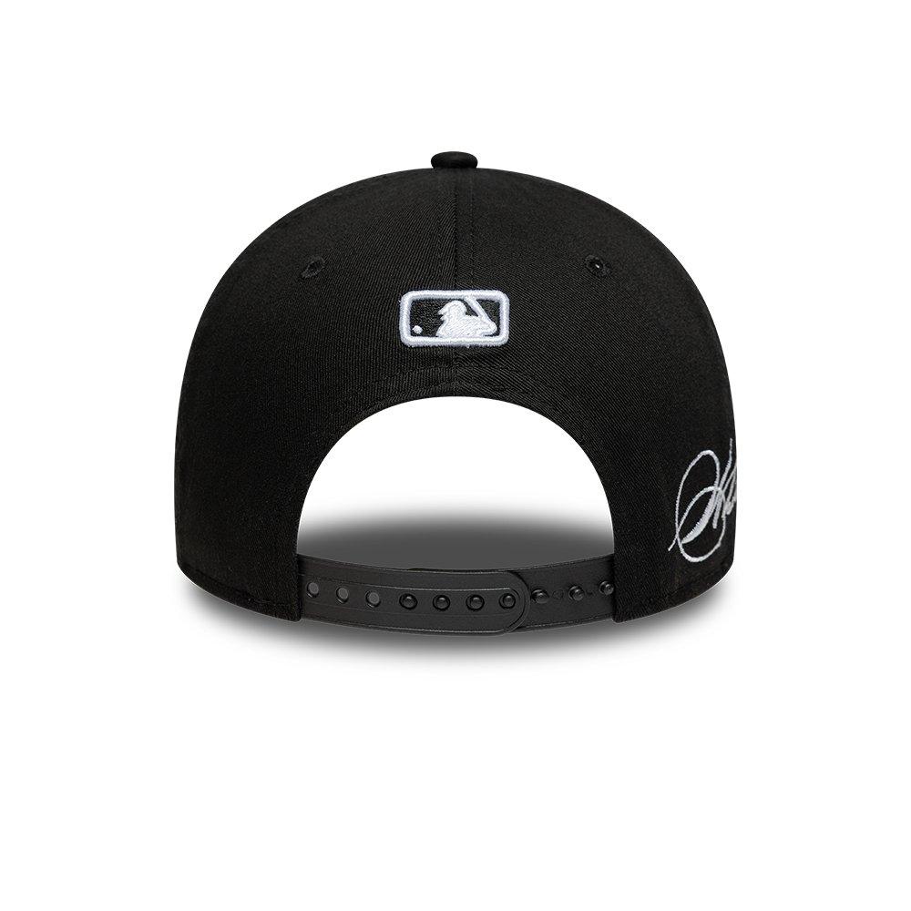 Sox Black - New Era - 9FORTY M-CROWN Side Script Cap - 3