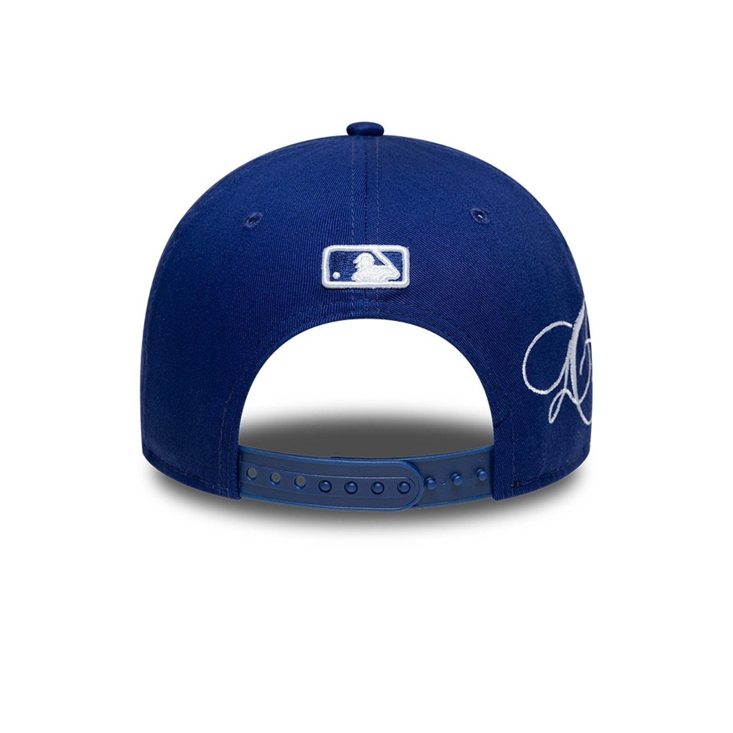 LA Blue - New Era - 9FORTY M-CROWN Side Script Cap - 3