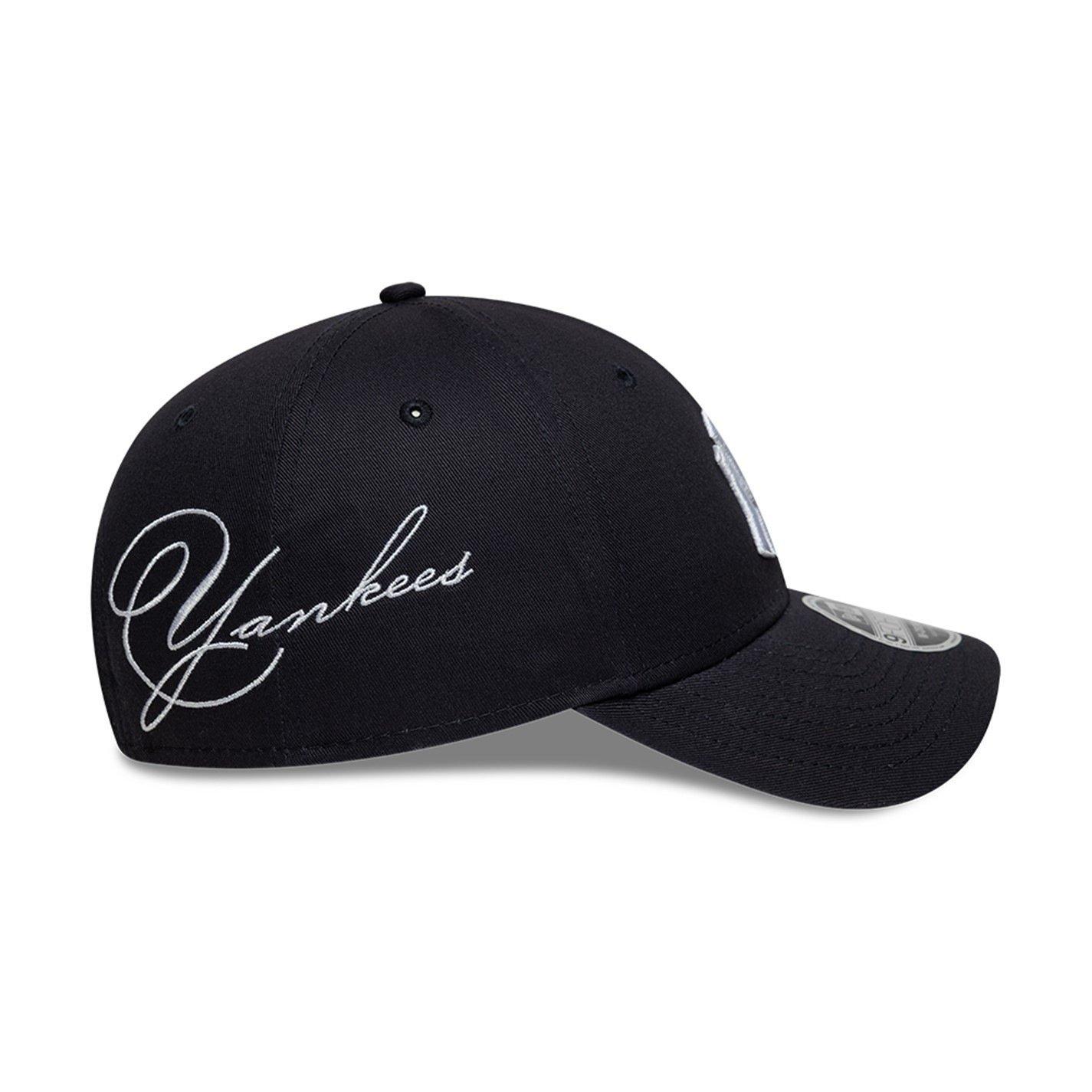 NY Navy - New Era - 9FORTY M-CROWN Side Script Cap - 2