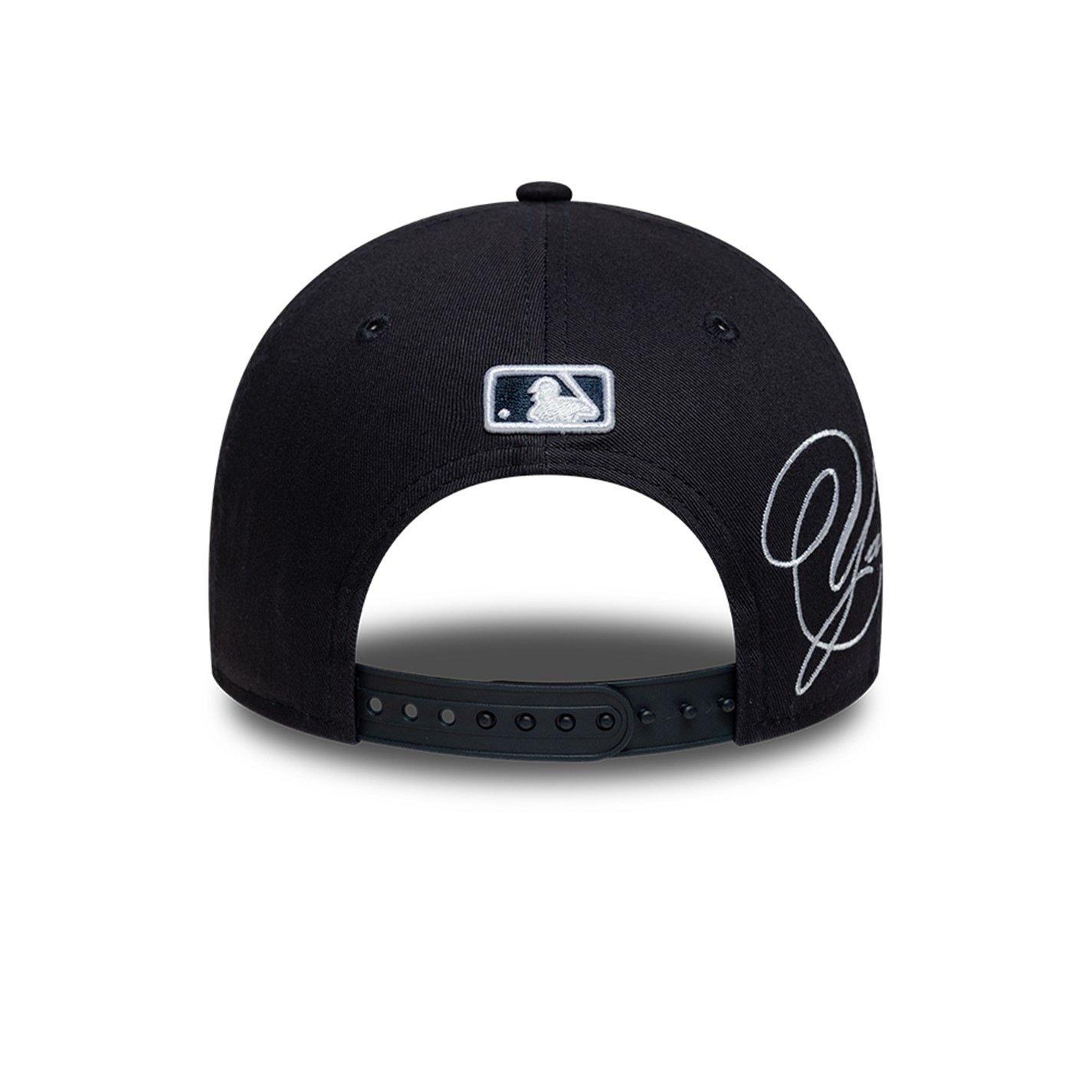 NY Navy - New Era - 9FORTY M-CROWN Side Script Cap - 3