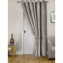 Emma Barclay Midnight - Velvet Blackout Door Curtain