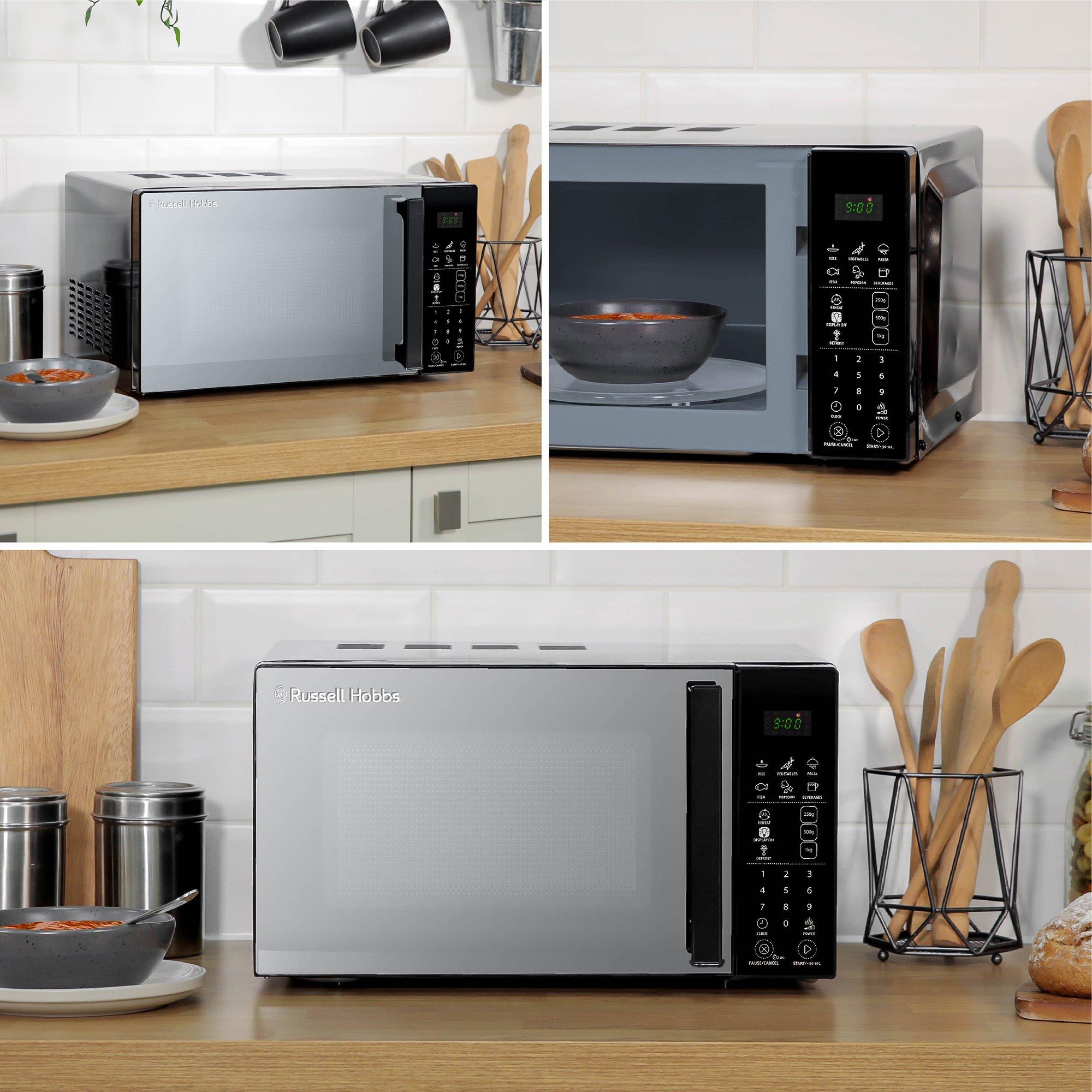 Black - Russell Hobbs - Russell Hobbs RHMT2004B Touch Control Microwave - 8