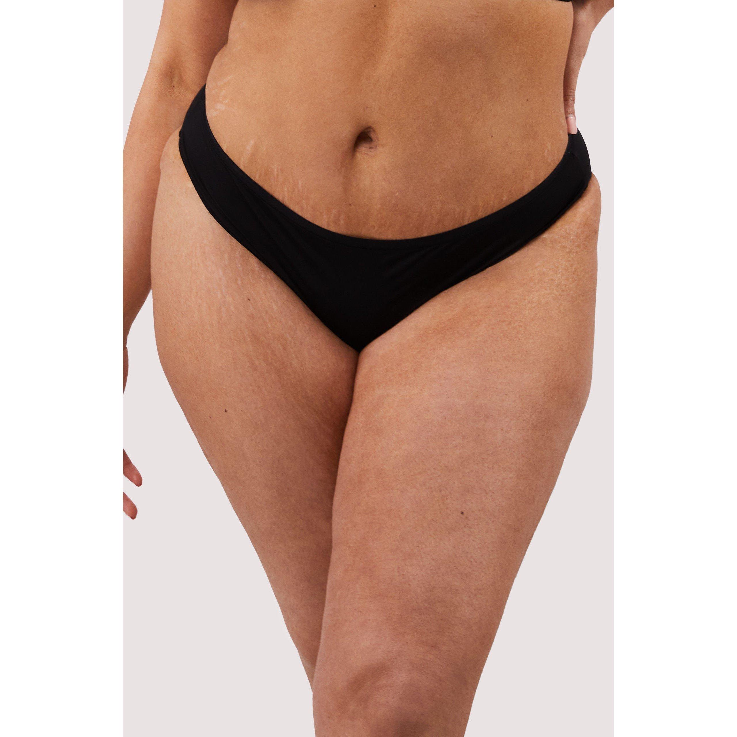 Black - Playful Promises - Second Skin Black Recycled Brief - 1