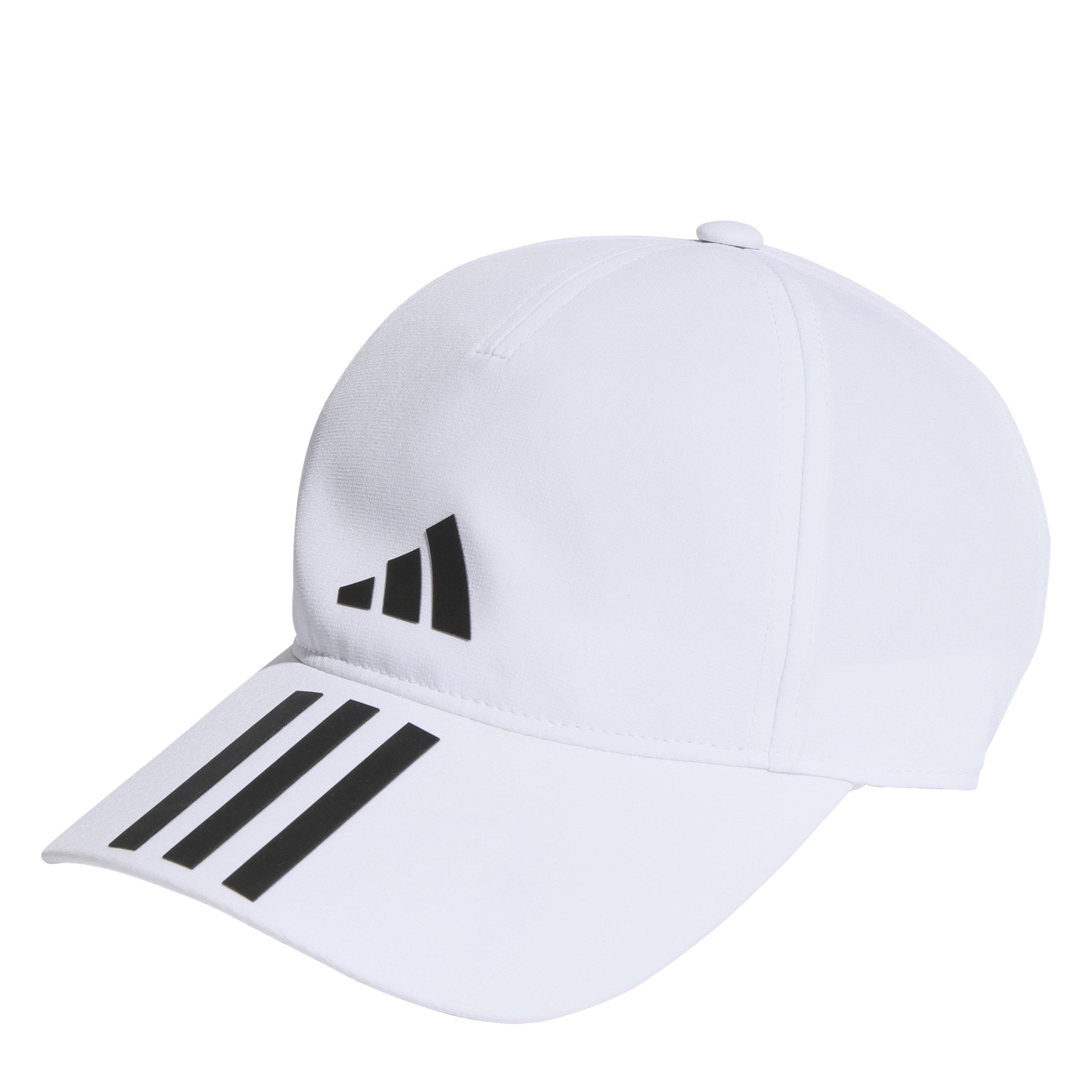 White/Blk/Black - adidas - 3 Stripes AEROREADY Baseball Cap - 1