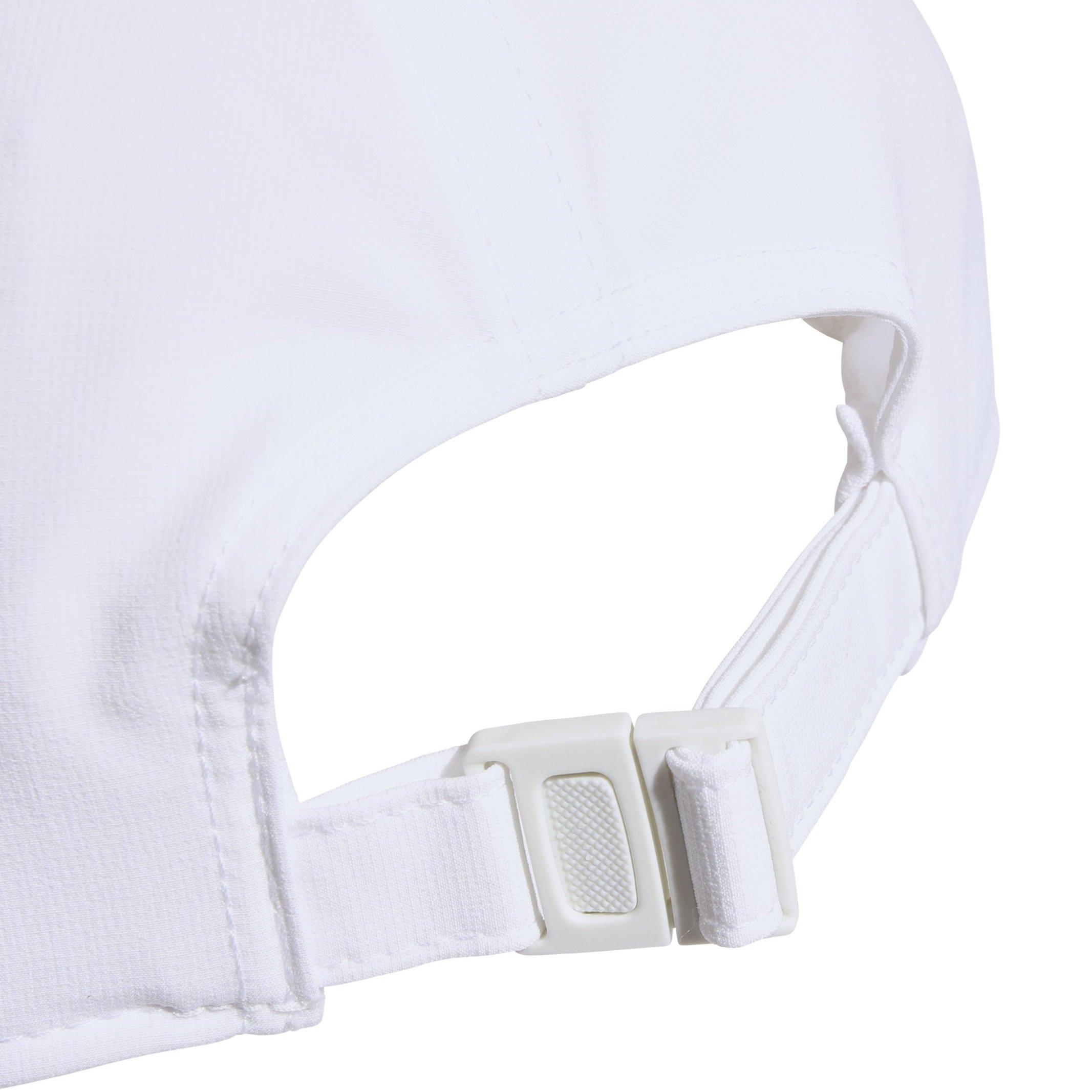 White/Blk/Black - adidas - 3 Stripes AEROREADY Baseball Cap - 4