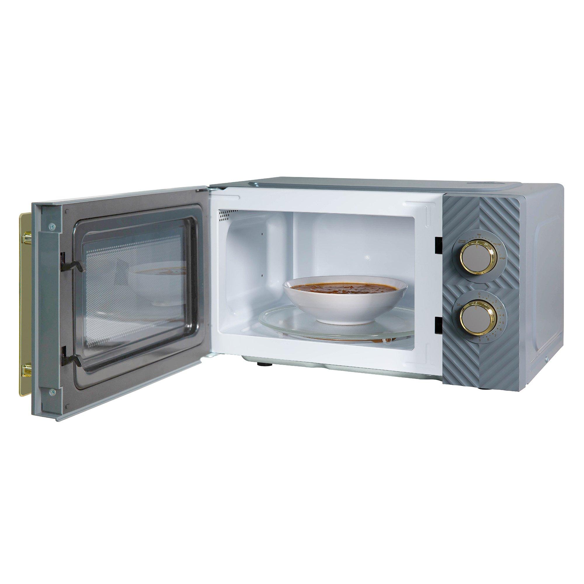 Grey - Russell Hobbs - 17L, RHMM723G Microwave - 8