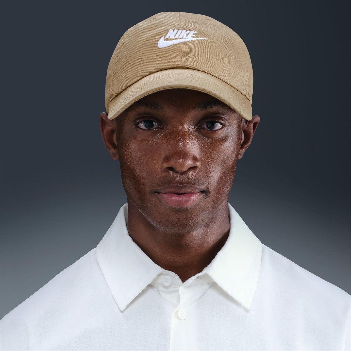 Beige/White - Nike - Club Futura Wash Cap - 5