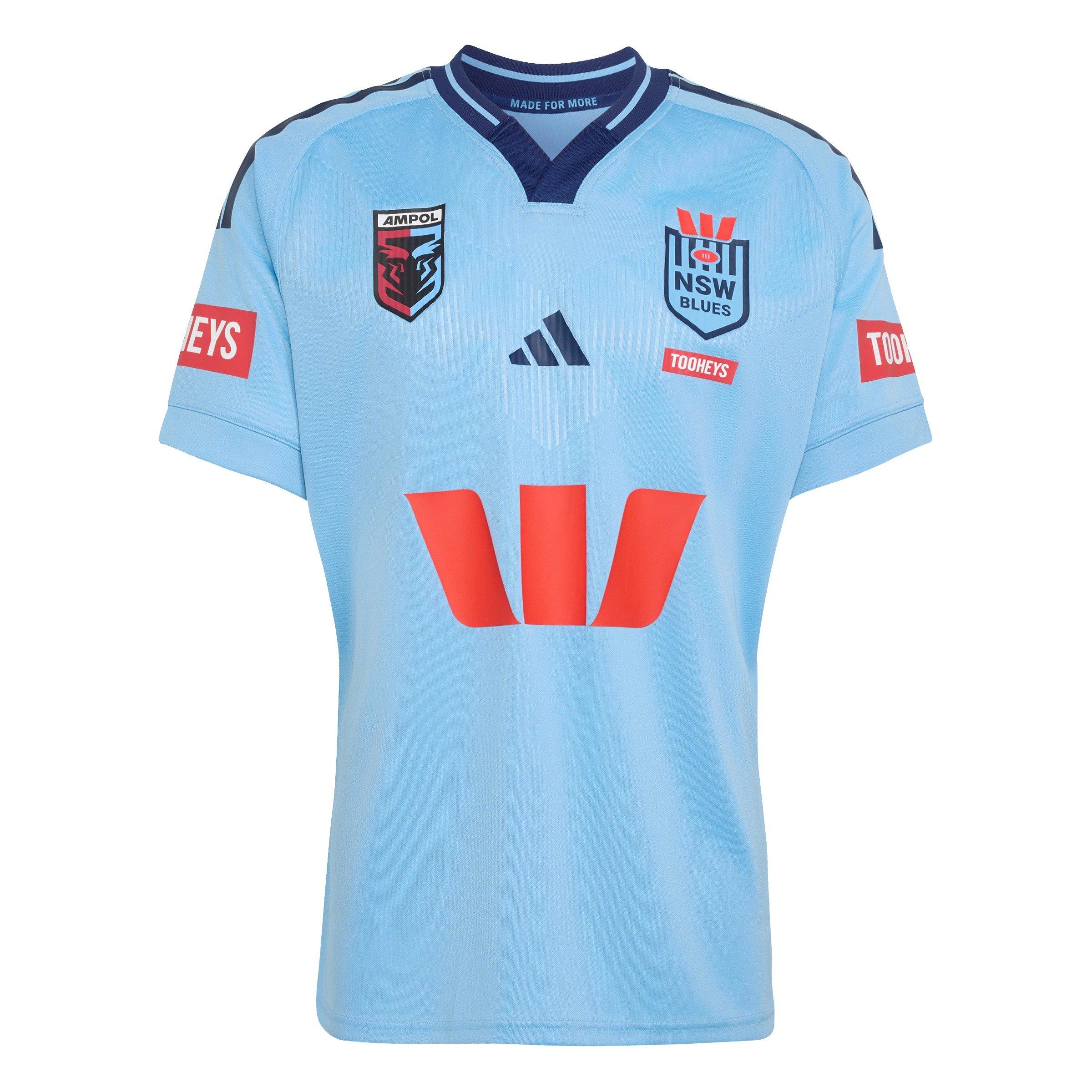 Team Light Blue - adidas - adidas New South Wales Home Rugby Shirt 2026 2027 - 1