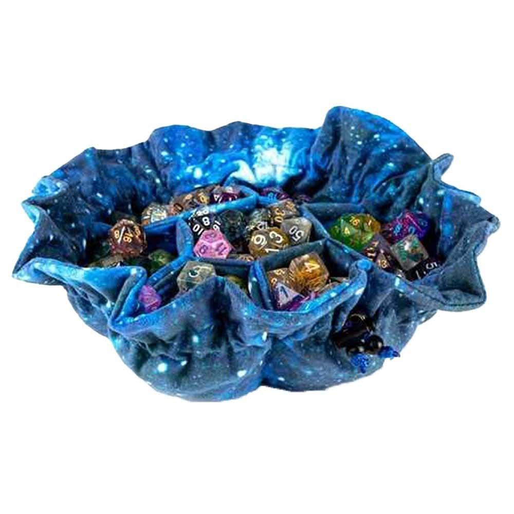 Waren - Asmodee - Velvet Compartment Dice Bag: Galaxy - 1