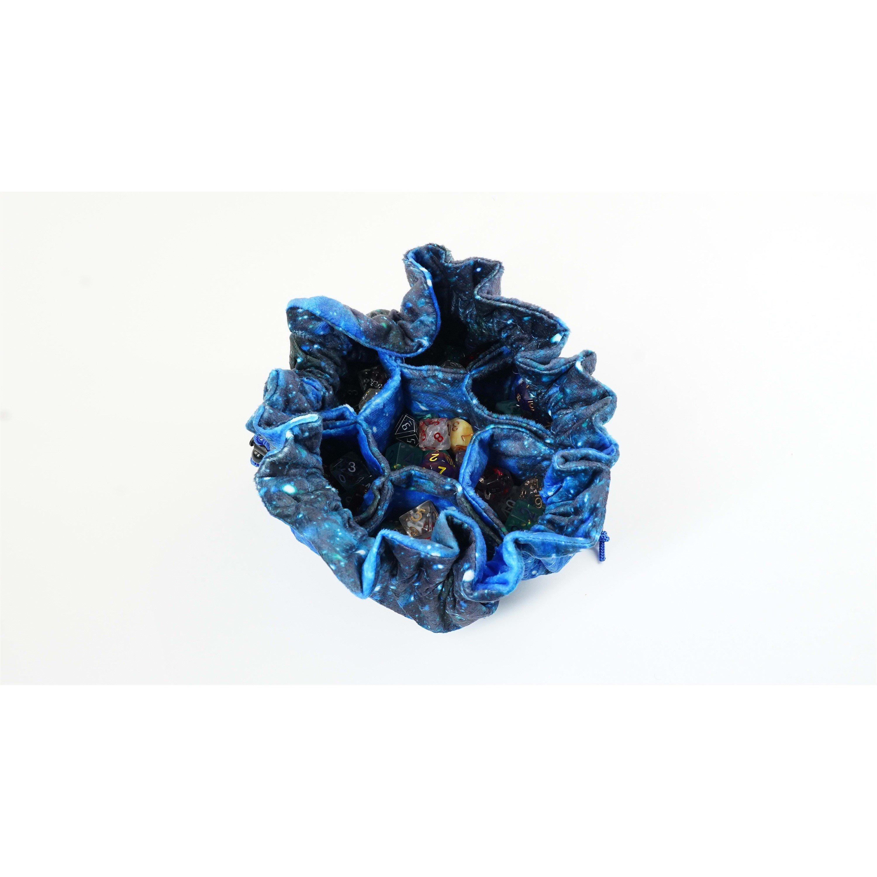 Waren - Asmodee - Velvet Compartment Dice Bag: Galaxy - 2