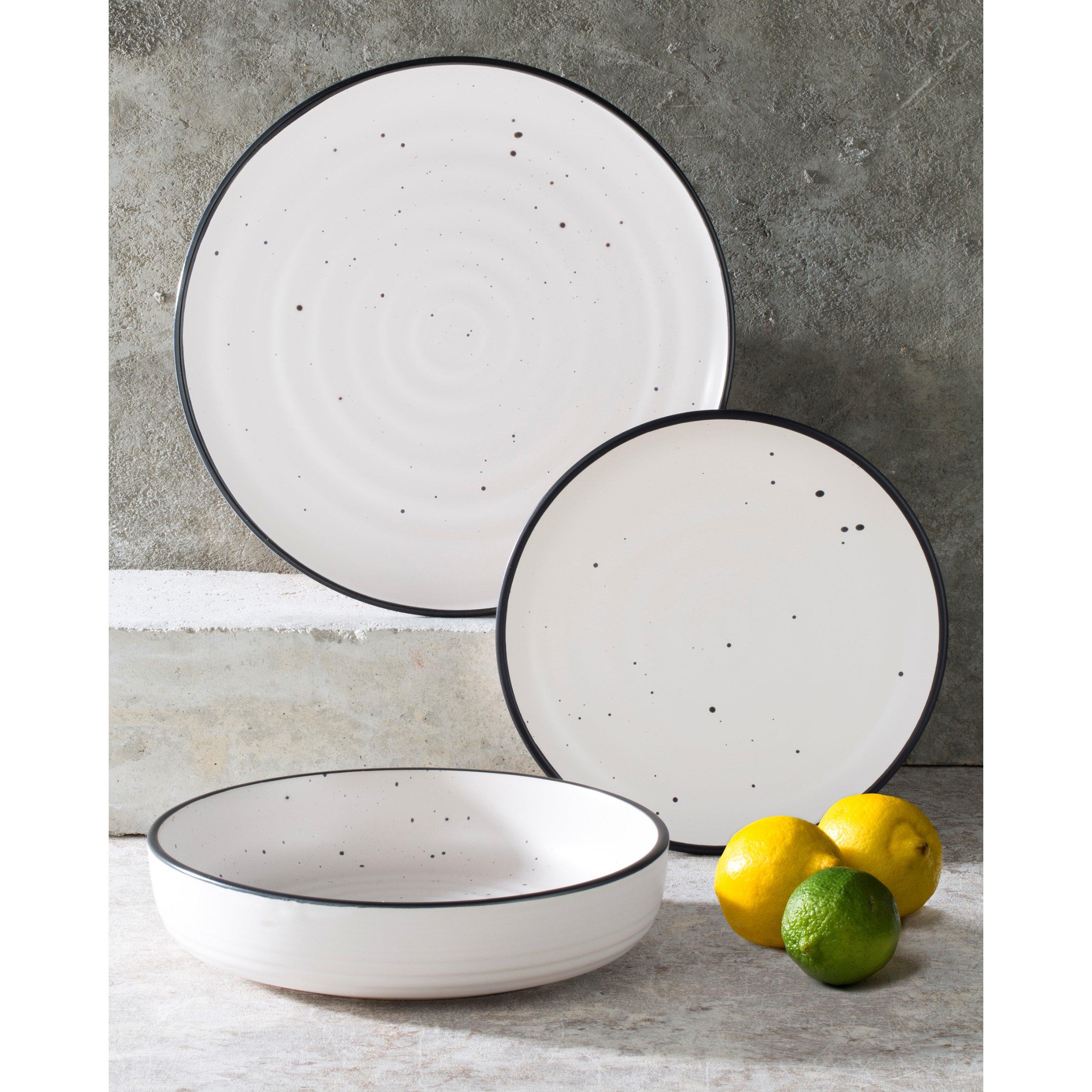 Waterside  12Pc Speckle Dinner Set - 
