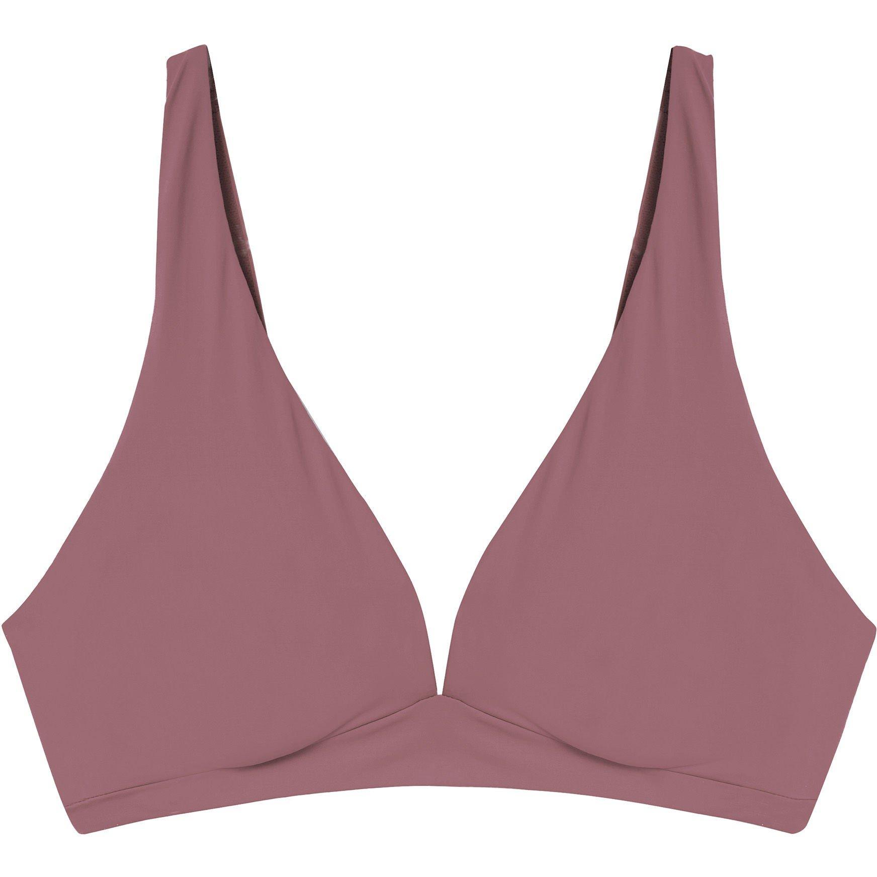 Pink - Playful Promises - Second Skin Rose Recycled Triangle Bra - 4