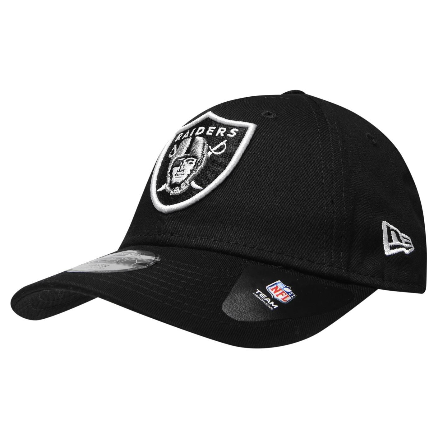 Raiders Black - New Era - Youth 9FORTY Adjustable Cap - 1