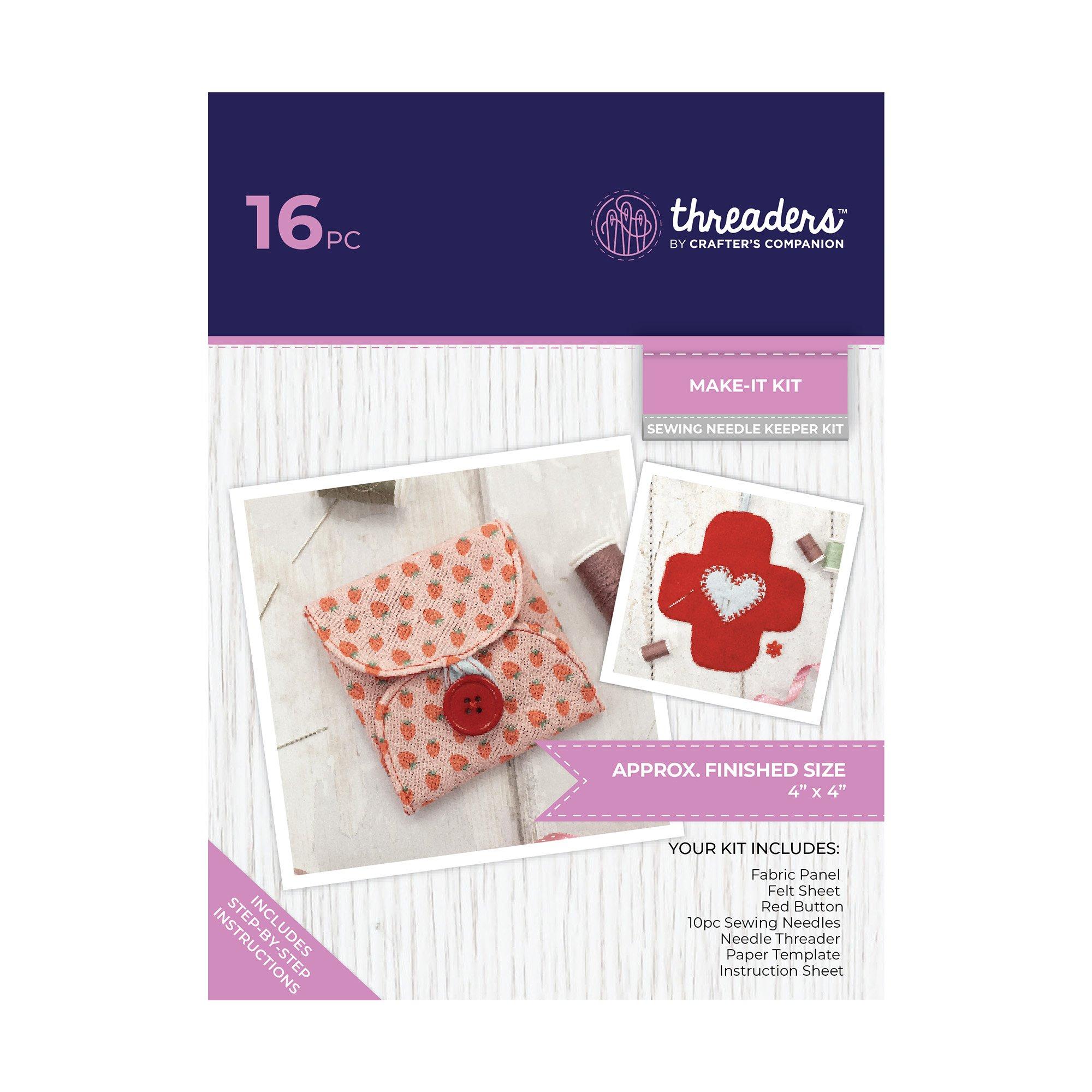 Multi - Crafters Companion - Threaders Make-It Sewing Needle Keeper Kit - 1