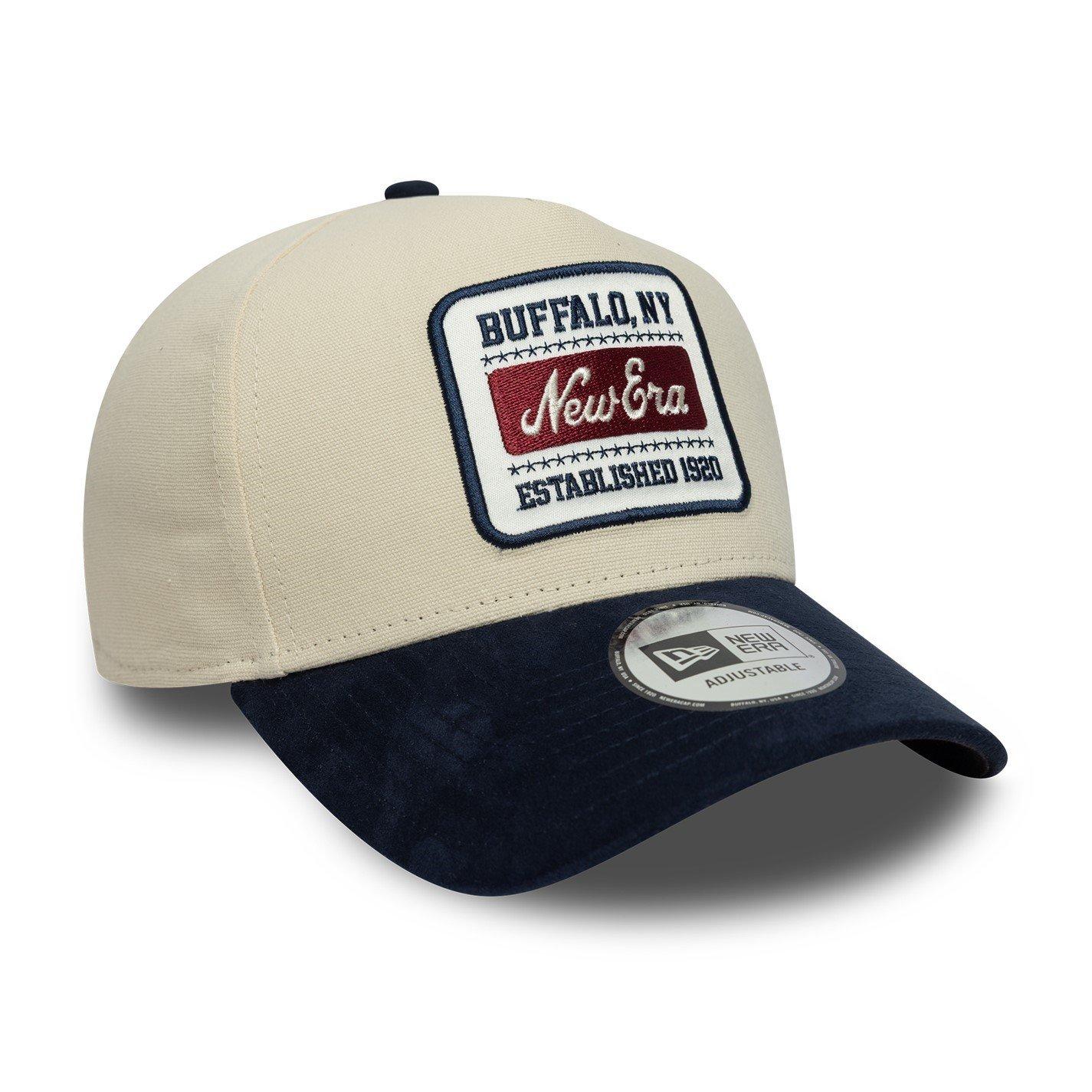 NE Multi - New Era - Suede Visor Patch E-Frame Cap - 1