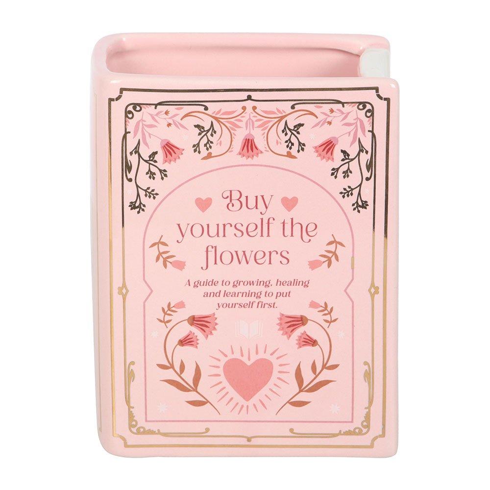 Pink - Something Different - Pink Book Shaped Vase - 3