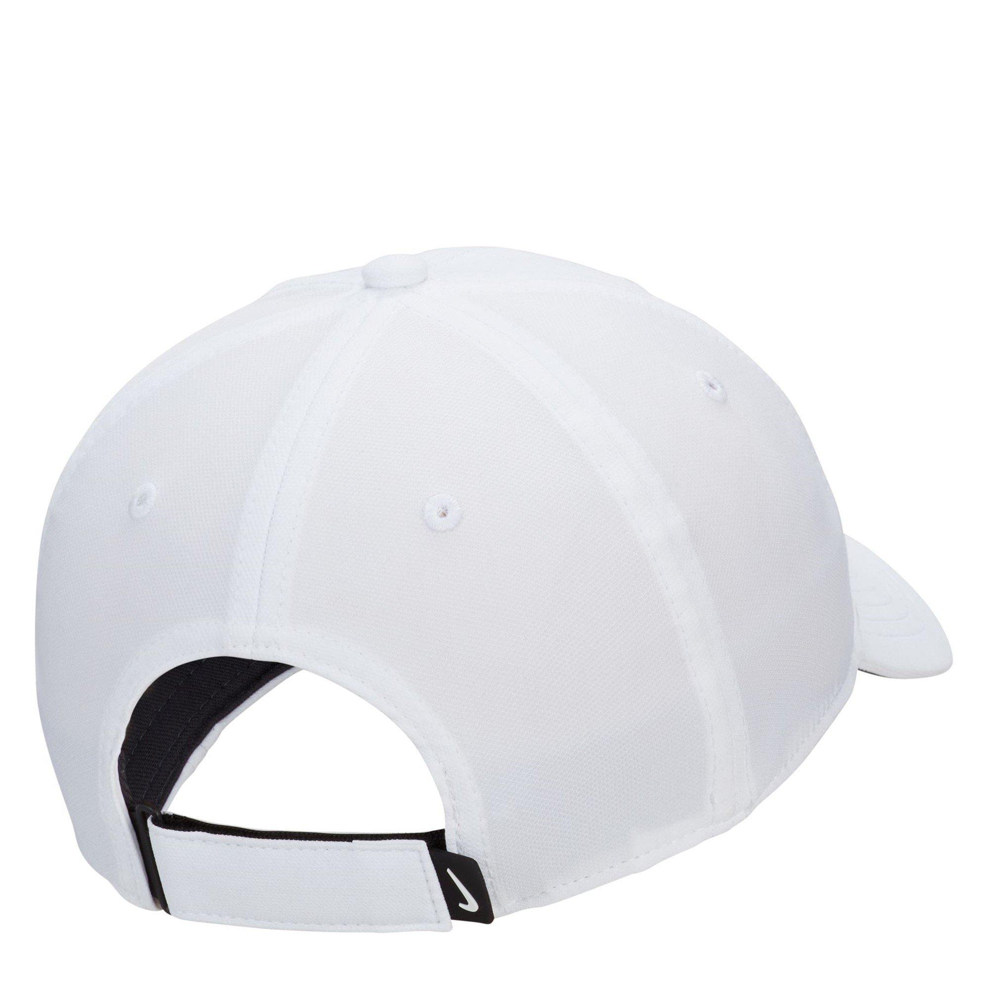 White/Black - Nike - Dri-FIT Club Structured Swoosh Cap - 2